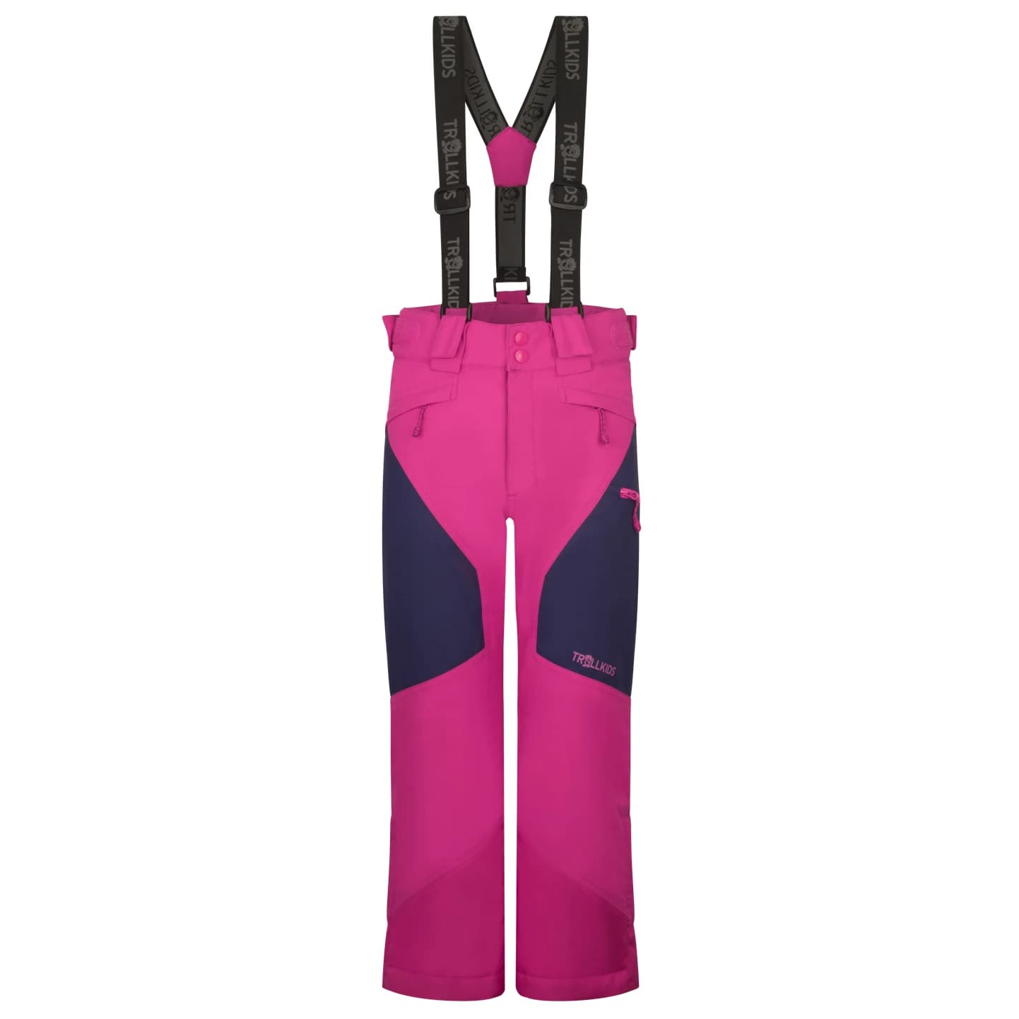 Детски ски панталон Trollkids Kid's Kongsberg Ski Pant Ski trousers - Dark Pink / Deep Violet