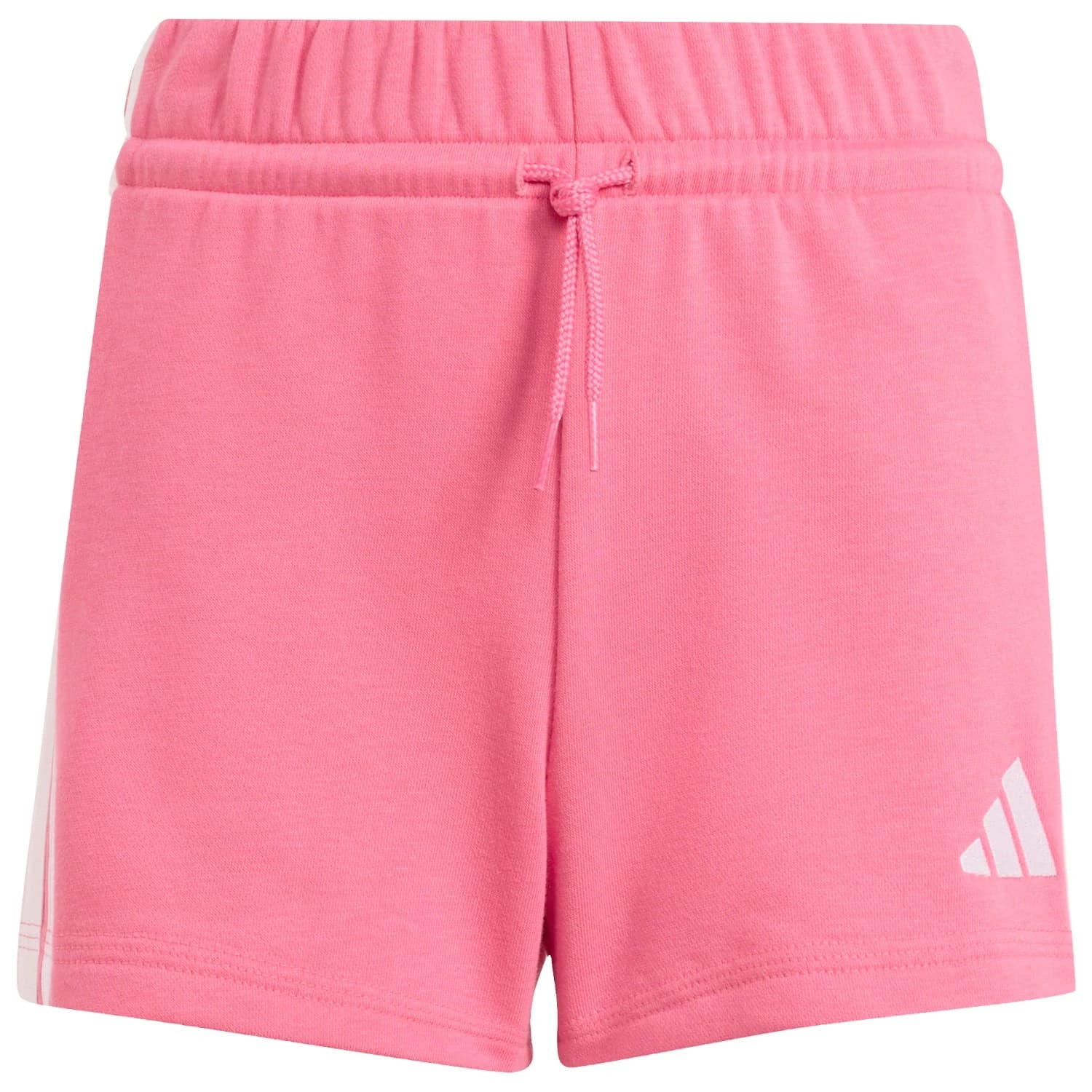 Детски къси панталони adidas Kid's 3 Stripes FT Shorts 280 Shorts - Pink Fusion / White