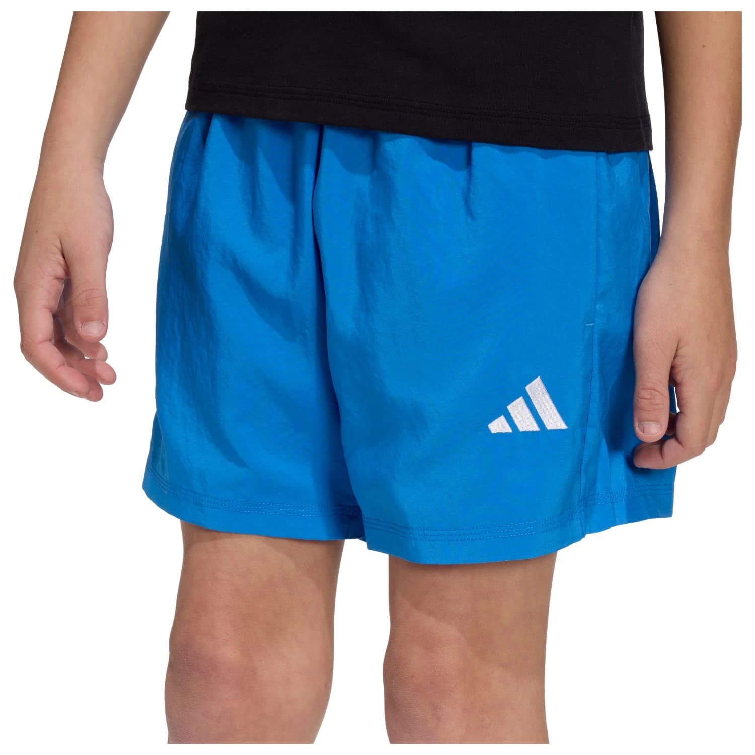 Детски къси панталони Adidas Kid's Small Logo Chelsea Shorts - Ray Blue / White