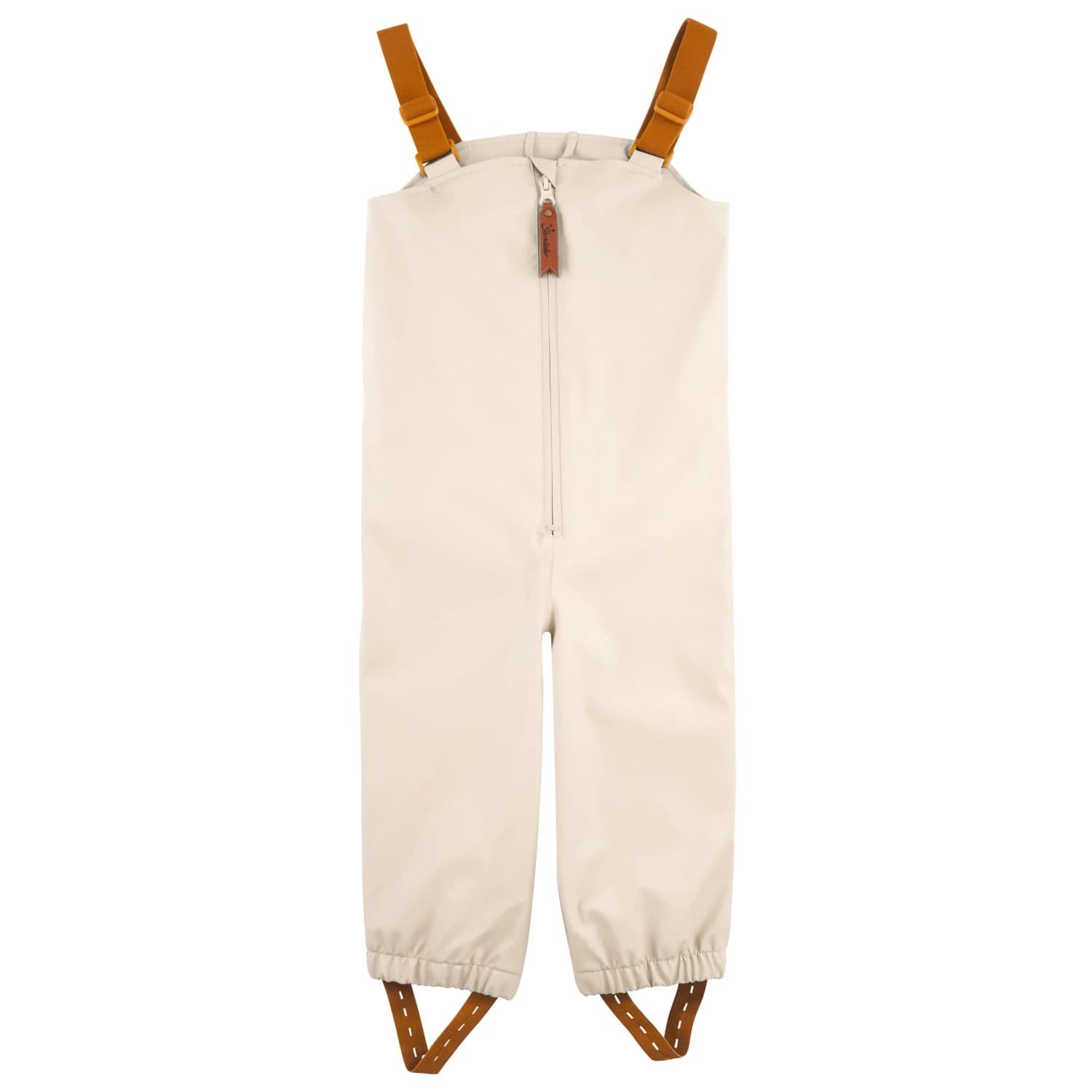 Детски водоустойчив панталон Sterntaler Kids' Unlined Rain Trousers with Straps Waterproof trousers - Beige