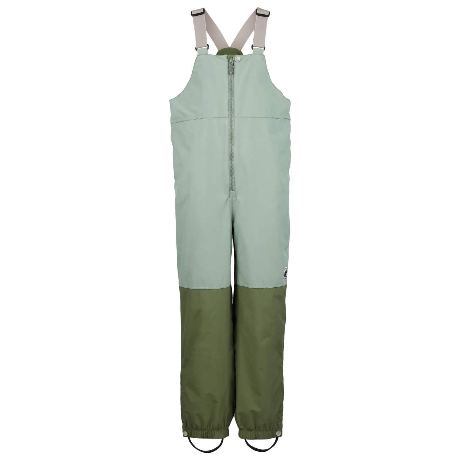 Детски водоустойчив панталон Mammut Kid's Treeline Hardshell Thermo Overall Waterproof trousers - Willow / Marsh
