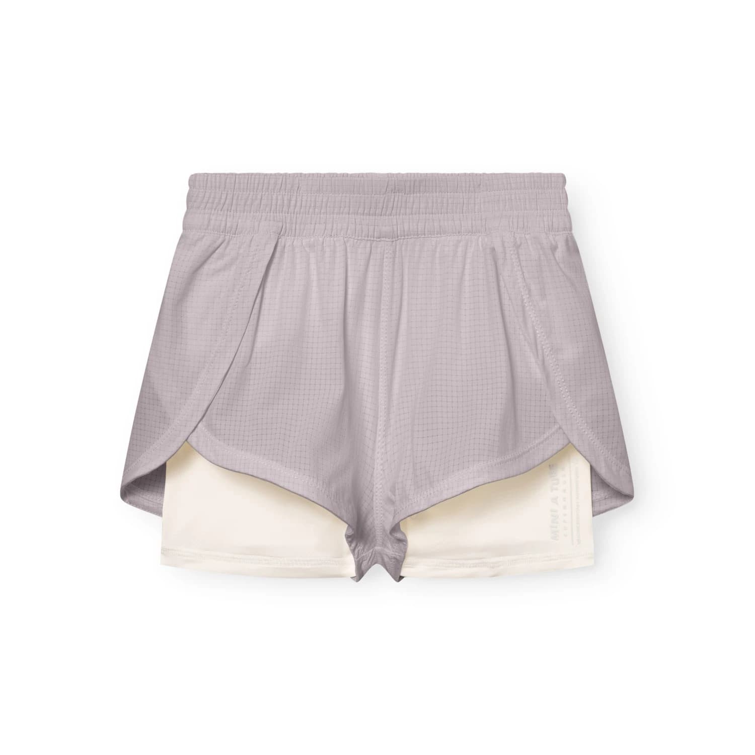 Детски анцунг долнище Mini A Ture Kid's Mateidie Shorts Tracksuit trousers - Gull Purple