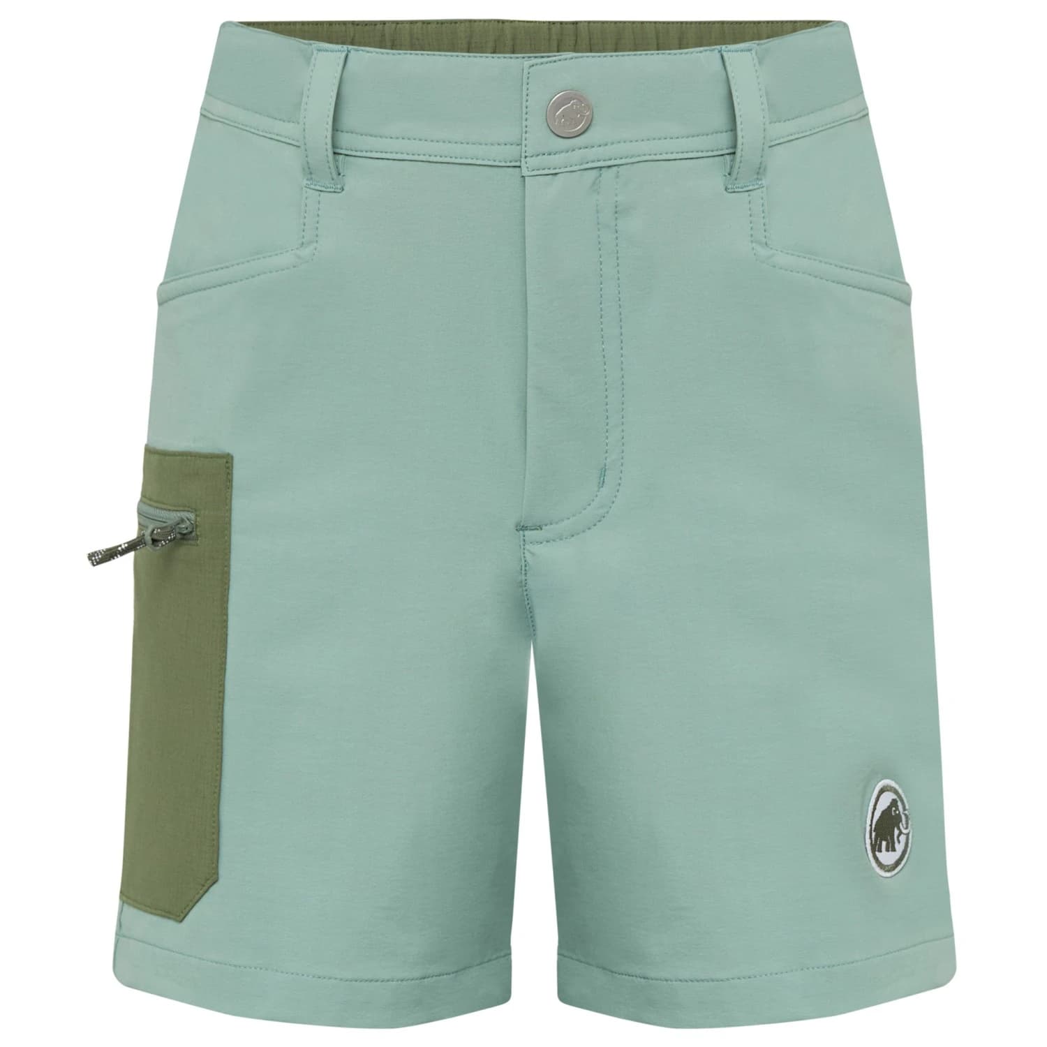 Детски къси панталони Mammut Kid's Taiss Softshell Shorts - Willow
