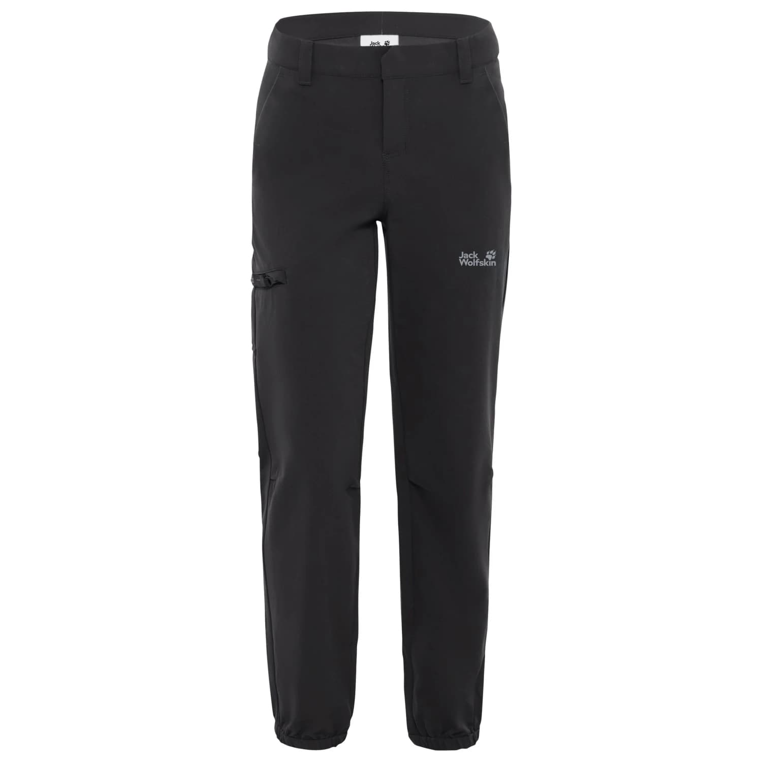 Детски туристически панталон Jack Wolfskin Kid's Turbulence Pants Walking trousers - Black