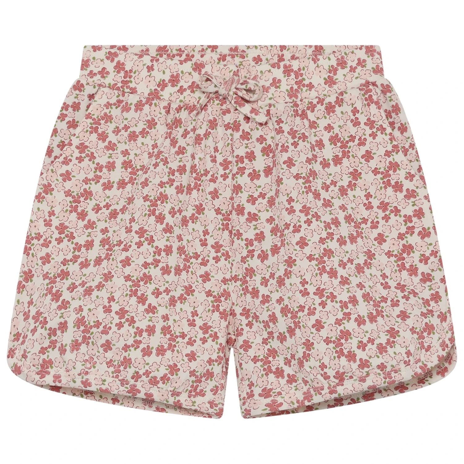 Детски къси панталони Minymo Kid's Shorts S/S AOP Shorts - Vanilla Ice