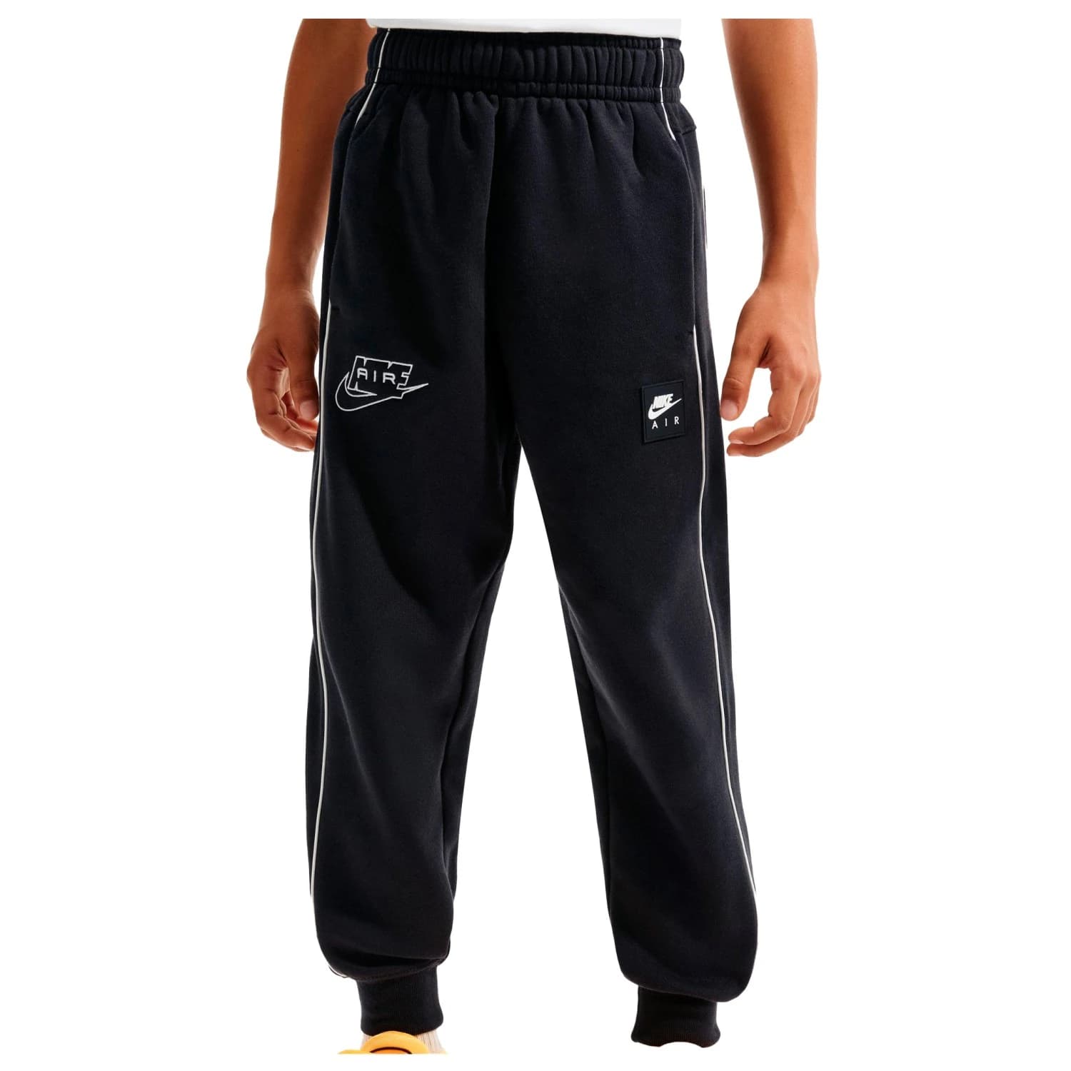 Детски ежедневен панталон Nike Kid's Air Fleece Jogger Casual trousers - Black / White / White