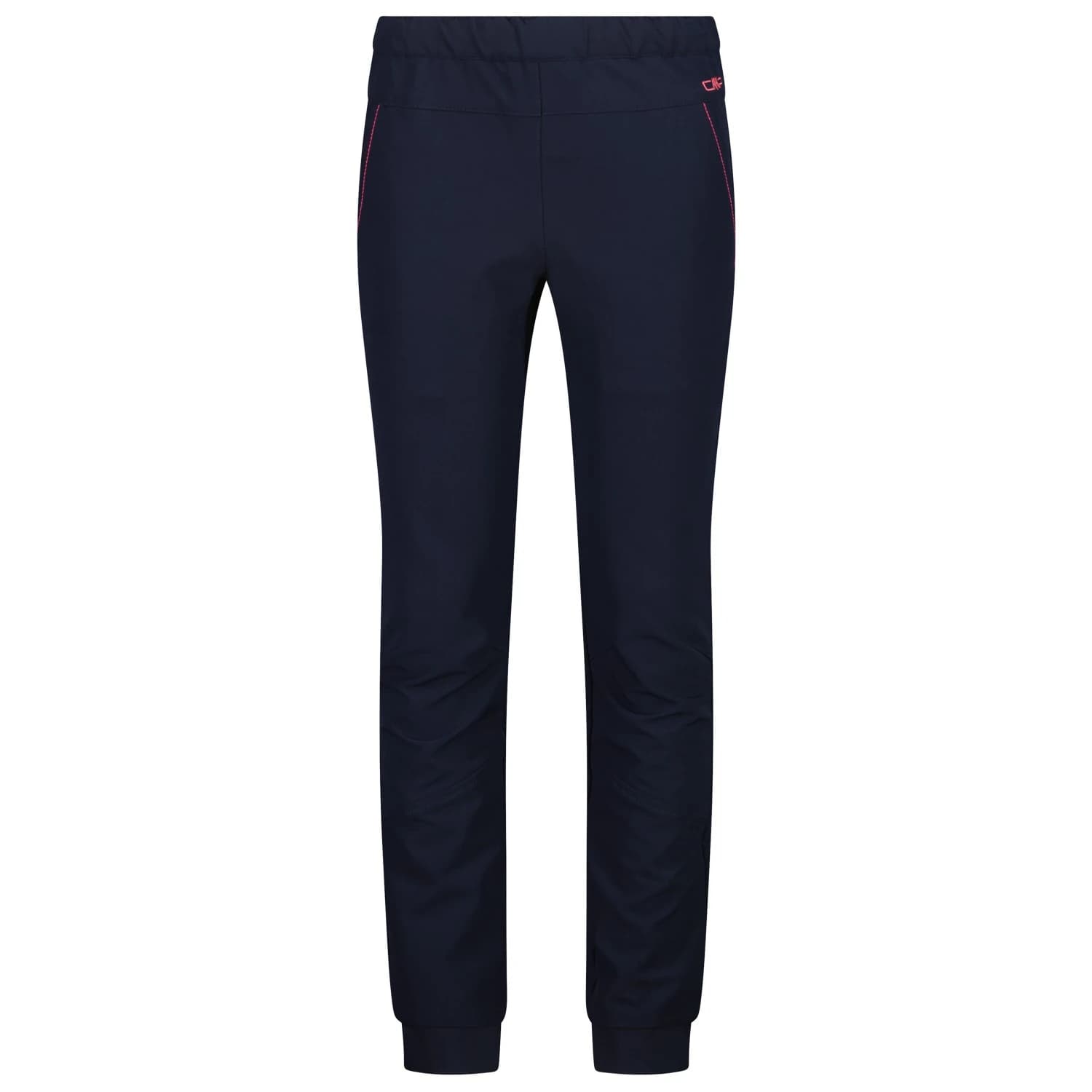 Софтшел панталон CMP Girl's Pant Long 34T3365 Walking trousers - B.Blue / Glow Pink