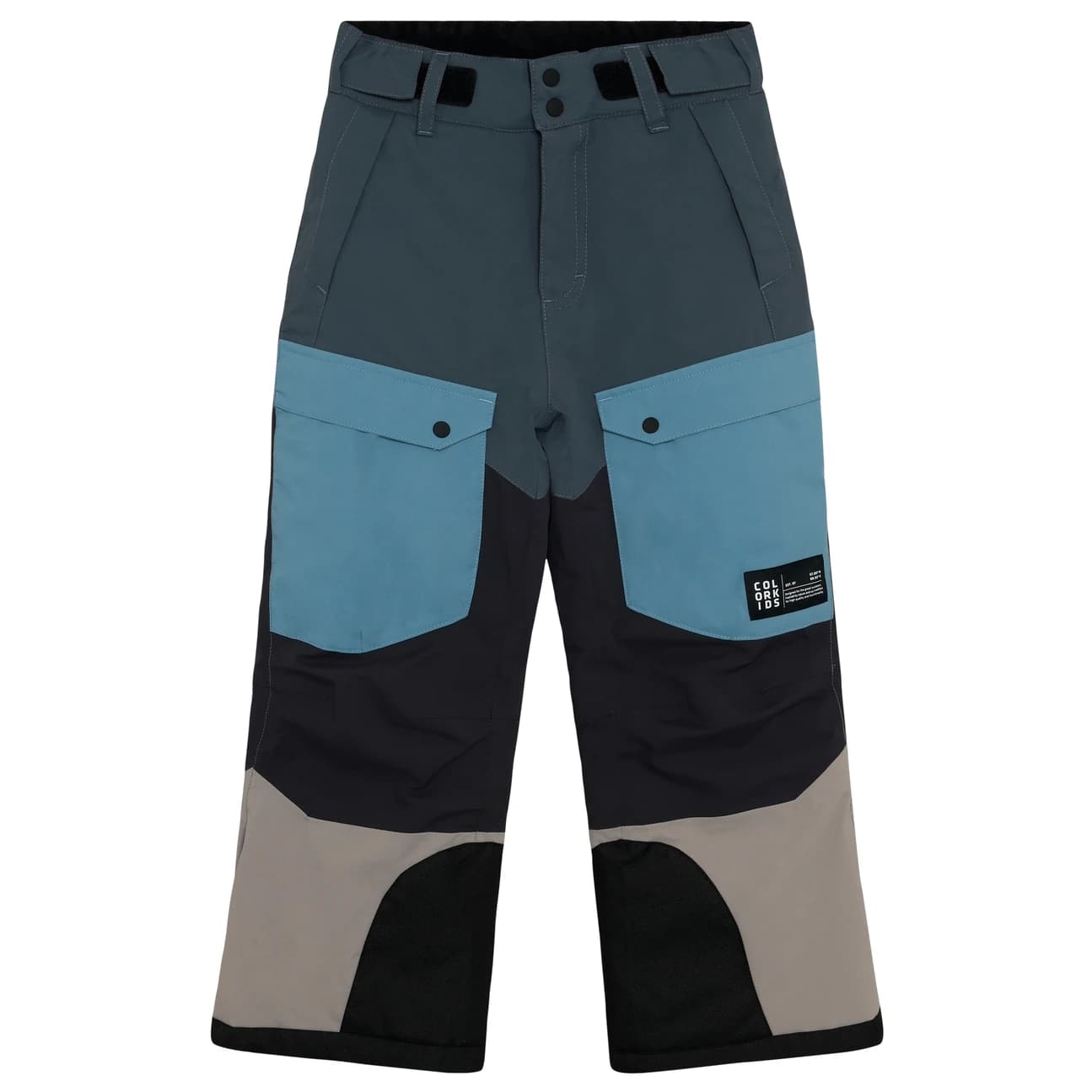 Детски ски панталон Color Kids Junior Ski Pants Colorblock 742769 Ski trousers - Turbulence