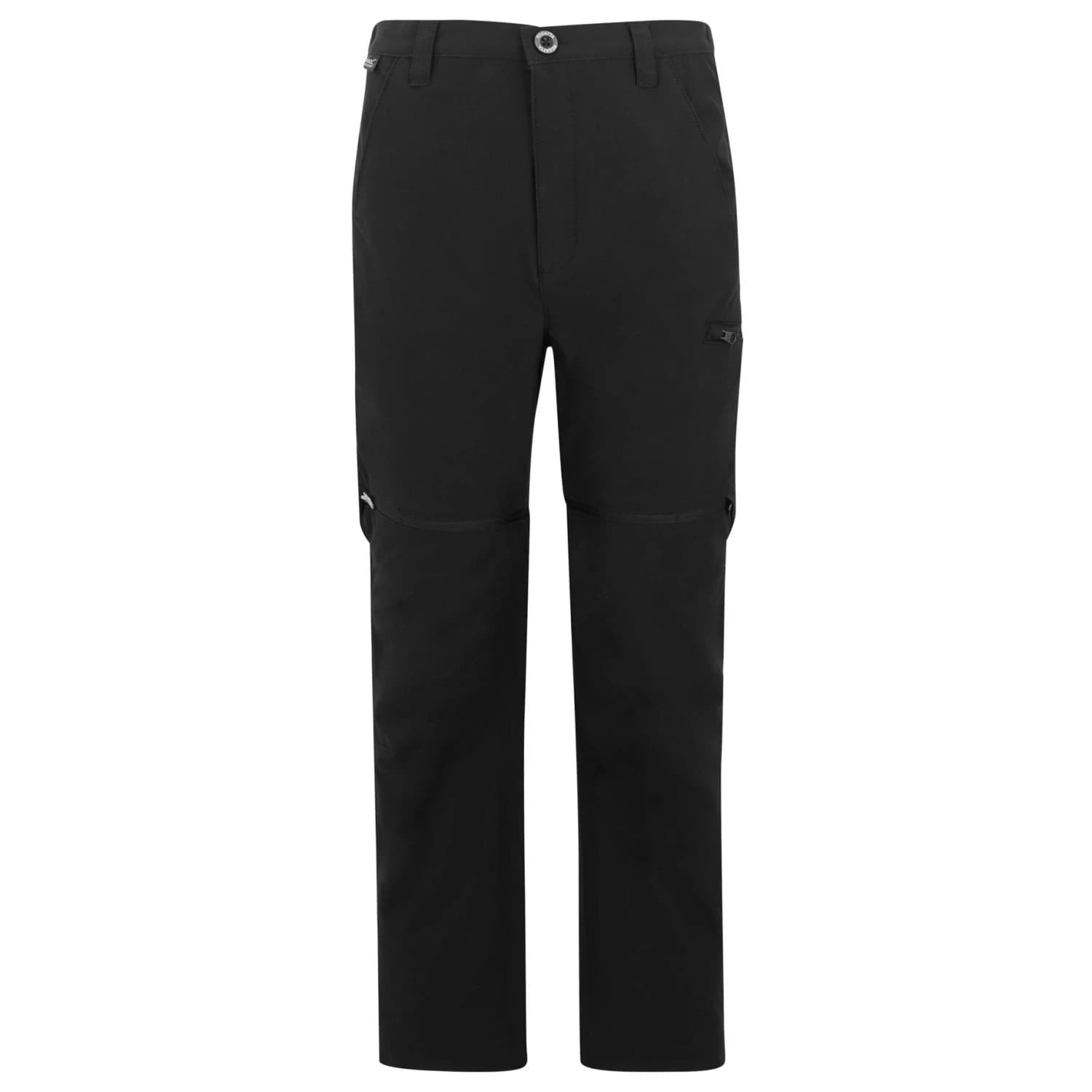 Детски панталон със свалящи крачоли Regatta Kid's Junior Highton Stretch Zip Off Trousers - Black
