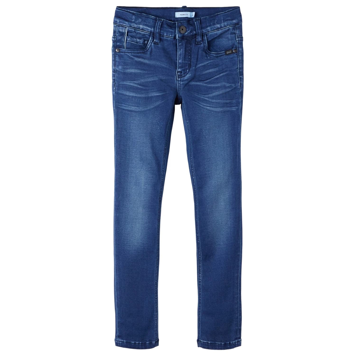 Детски дънки Name it Kid's Theo XSLIM Jeans - Dark Blue Denim