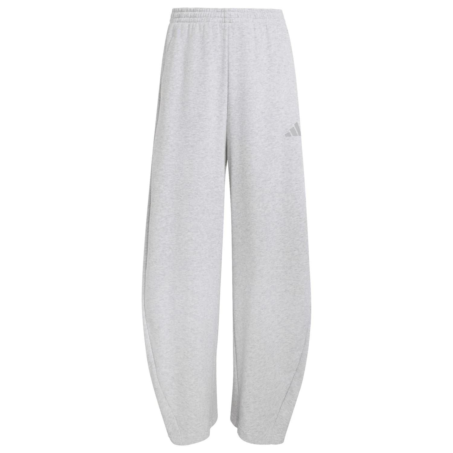 Детски анцунг долнище adidas Kid's Future Icons 3 Stripes Barrel Pants LGH Tracksuit trousers - Light Grey Heather / LGH Solid Grey