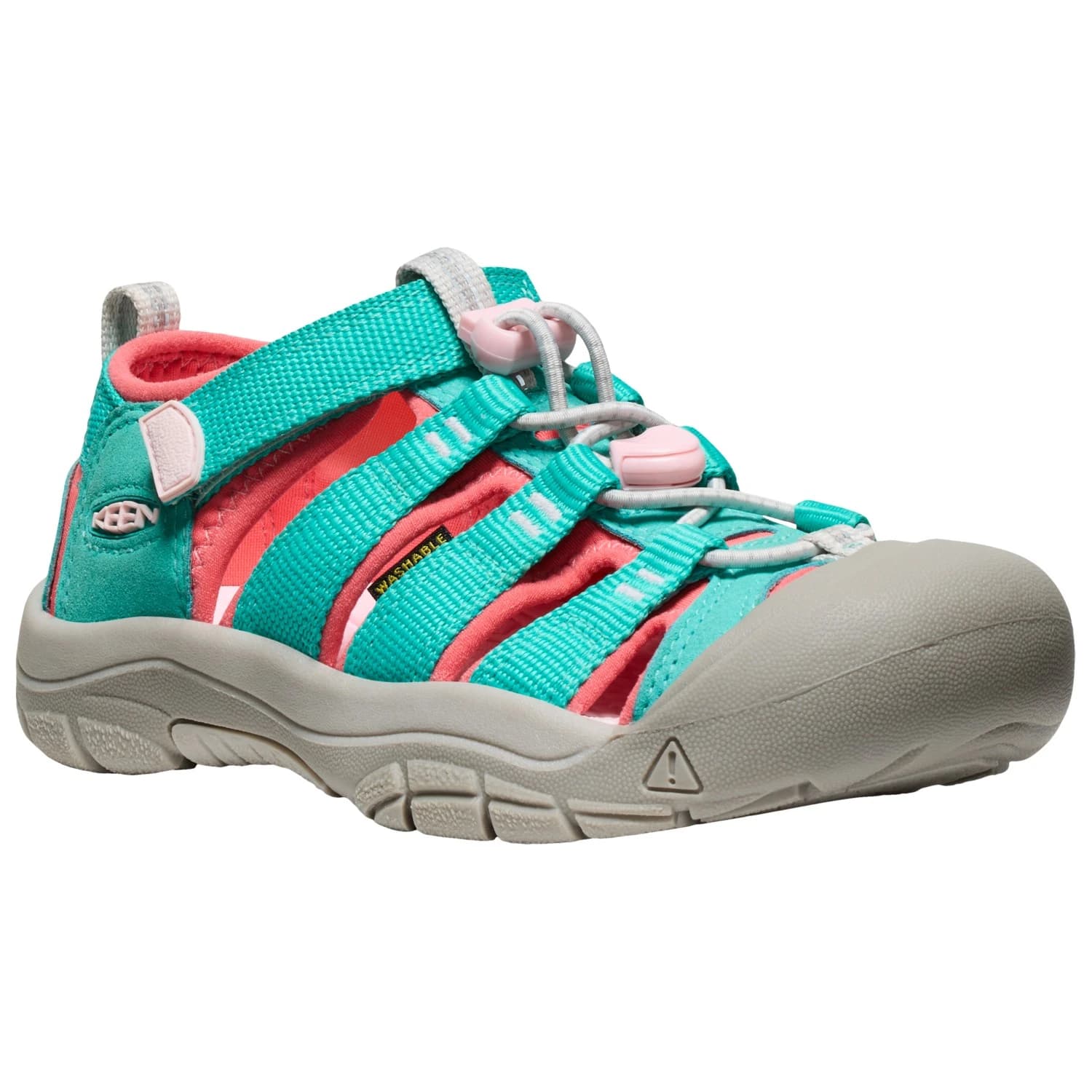 Сандали Keen Youth Newport H2 Sandals - Bright Aqua / Giggle Pink