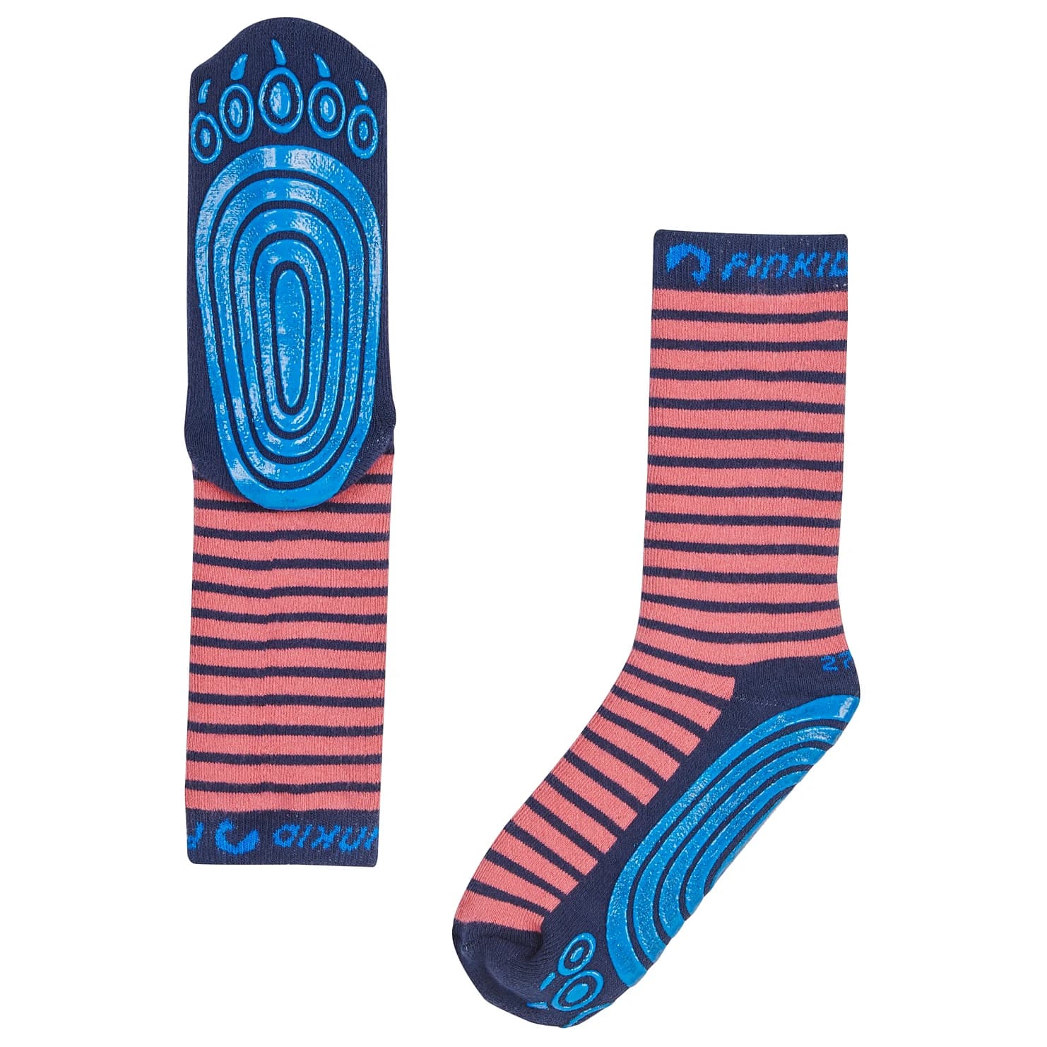 Детски пантофи Finkid Kid's Tapsut House slippers - Rose / Navy