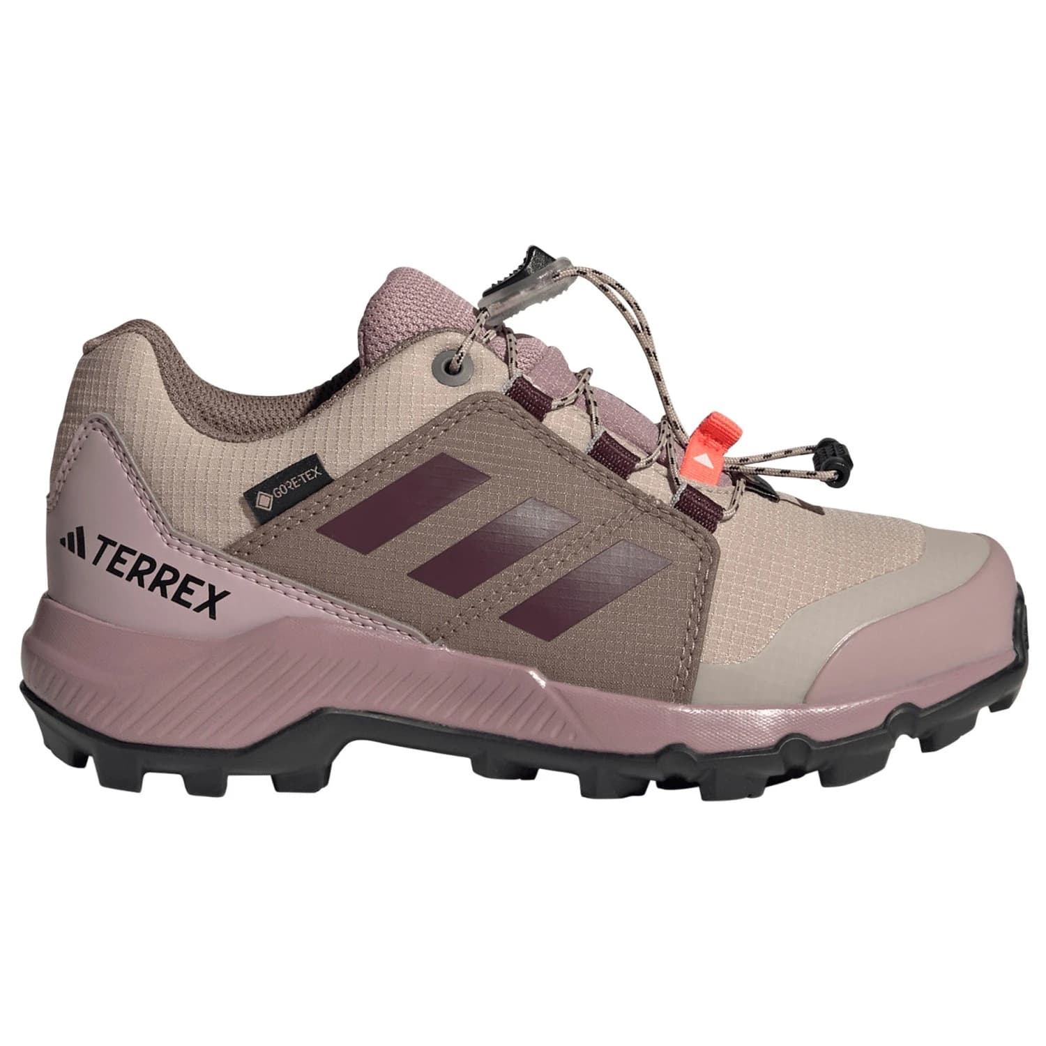 Детски мултиспорт обувки adidas Terrex Kid's Terrex GTX Multisport shoes - Wonder Taupe / Maroon / Magic Mauve