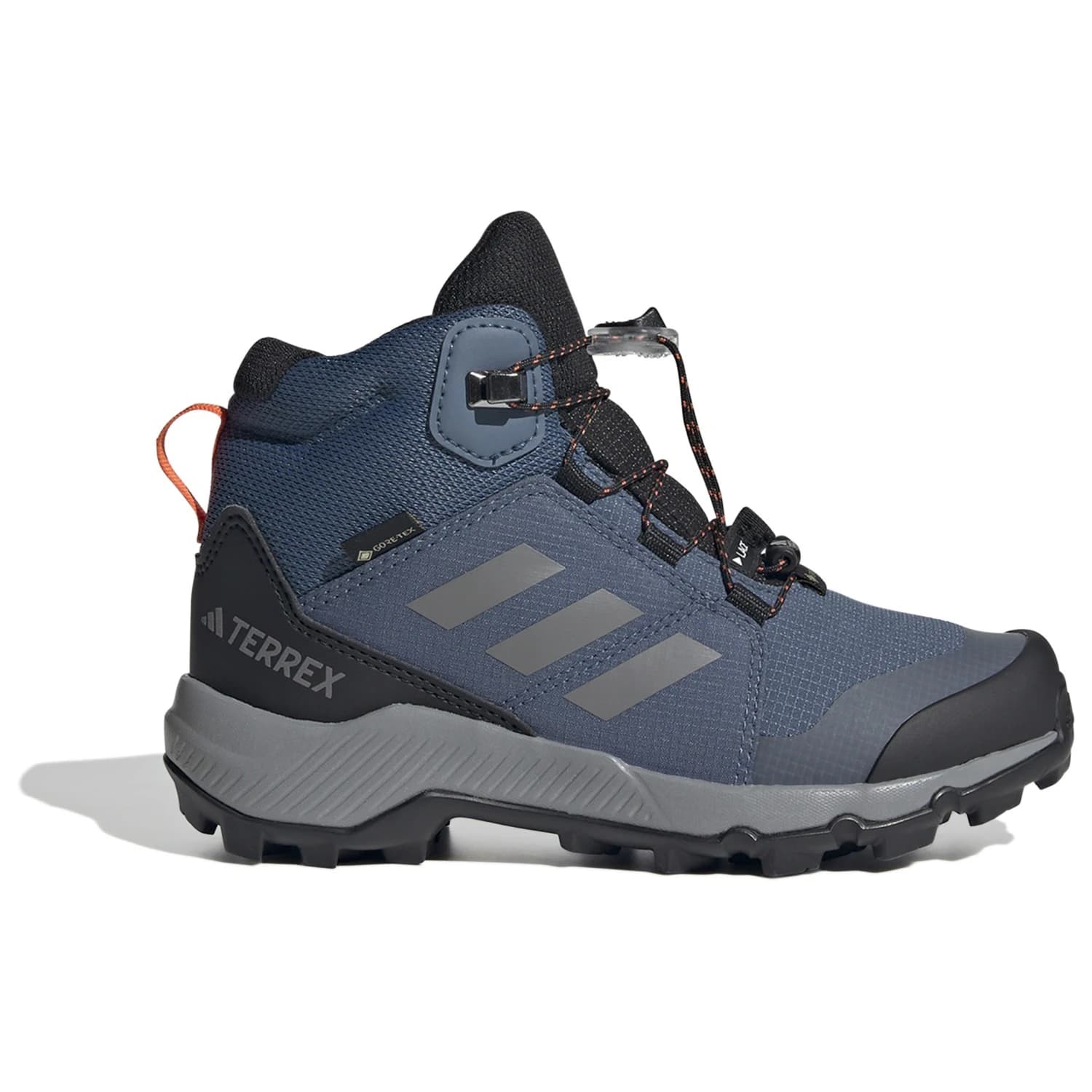 Детски туристически обувки adidas Terrex Kid's Terrex Mid GTX Walking boots - Wonder Steel / Grey Three / Semi Impact Orange