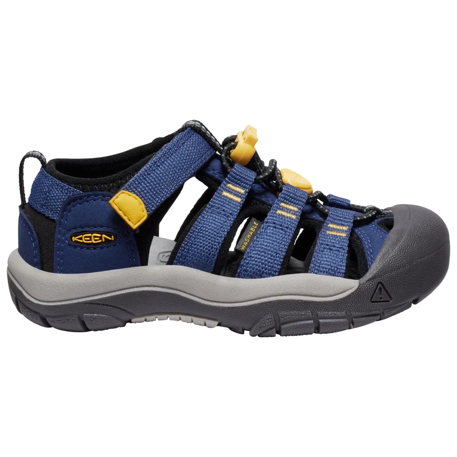 Детски сандали Keen Kid's Newport H2 Sandals - Naval Academy / Keen Yellow