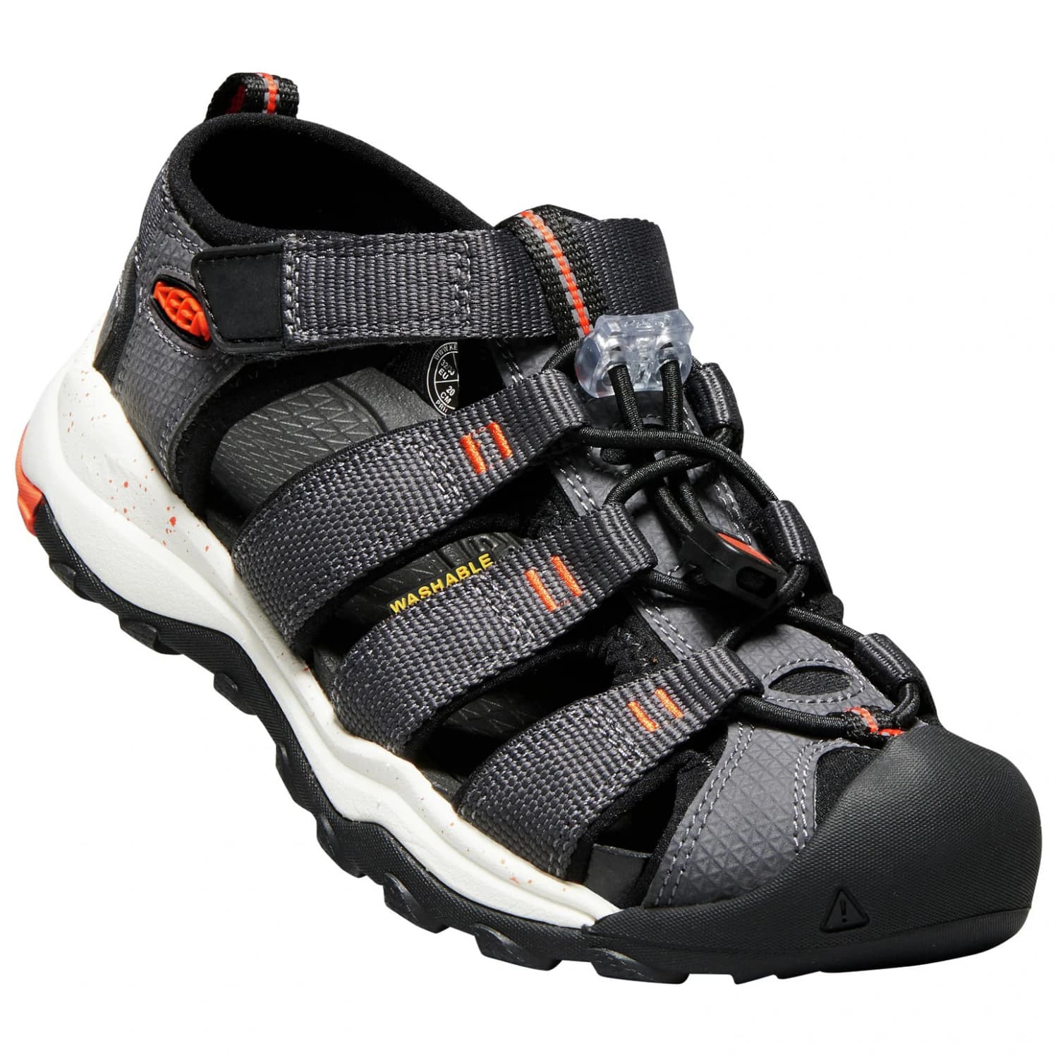 Сандали Keen Youth Newport Neo H2 Sandals - Magnet / Spicy Orange