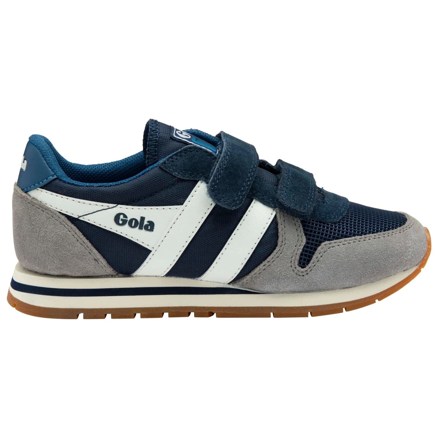 Детски маратонки Gola Kid's Daytona VC Sneakers - Navy / Cement / White