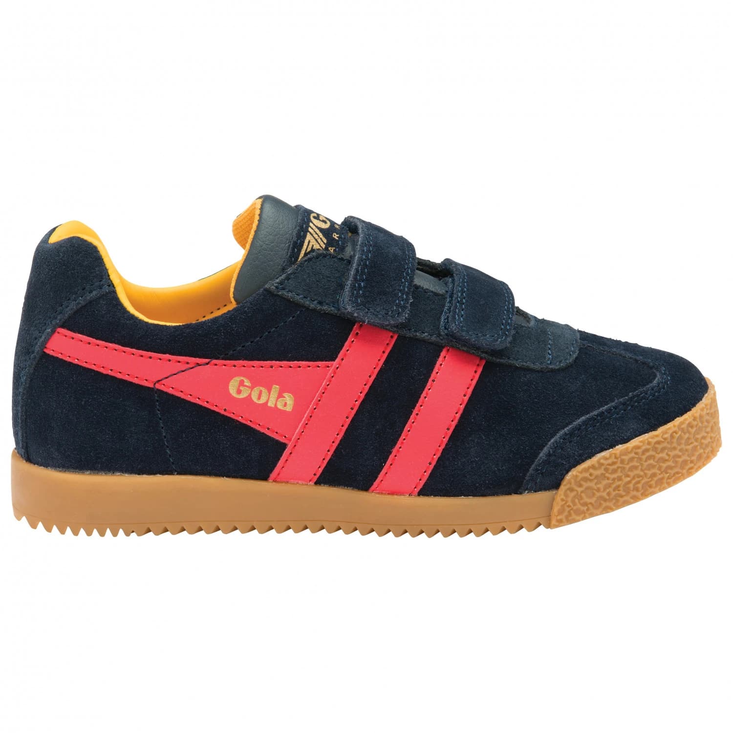Детски маратонки Gola Kid's Harrier VC Sneakers - Navy / Red / Sun
