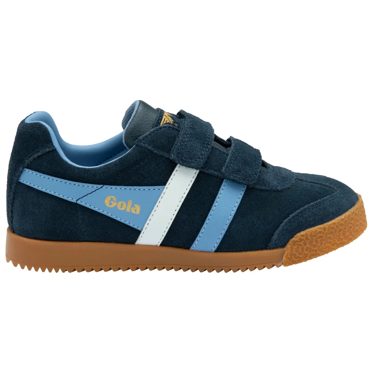 Детски маратонки Gola Kid's Harrier VC Sneakers - Navy / Vista Blue / White
