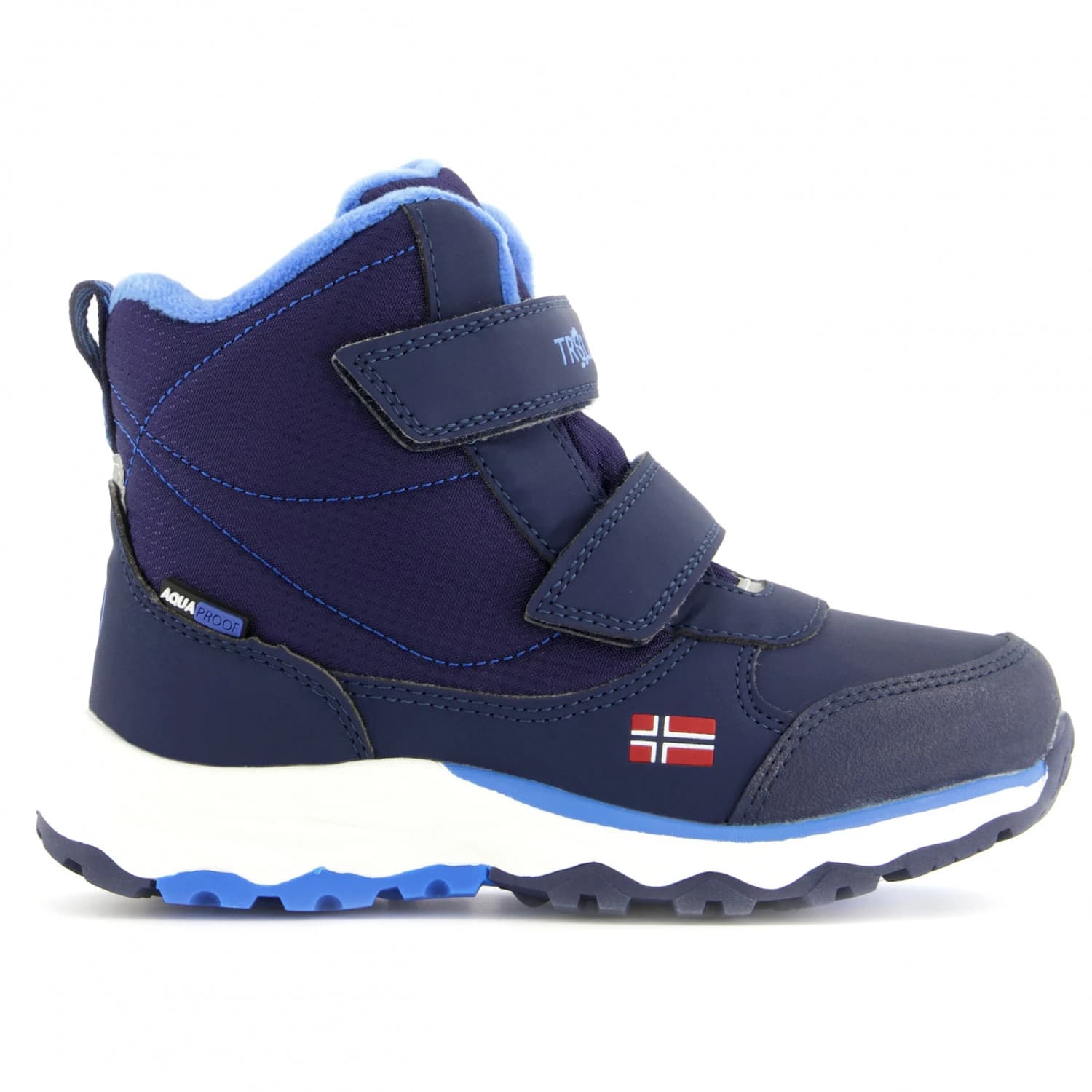 Детски зимни ботуши Trollkids Kid's Hafjell Winter Boots - Navy / Medium Blue