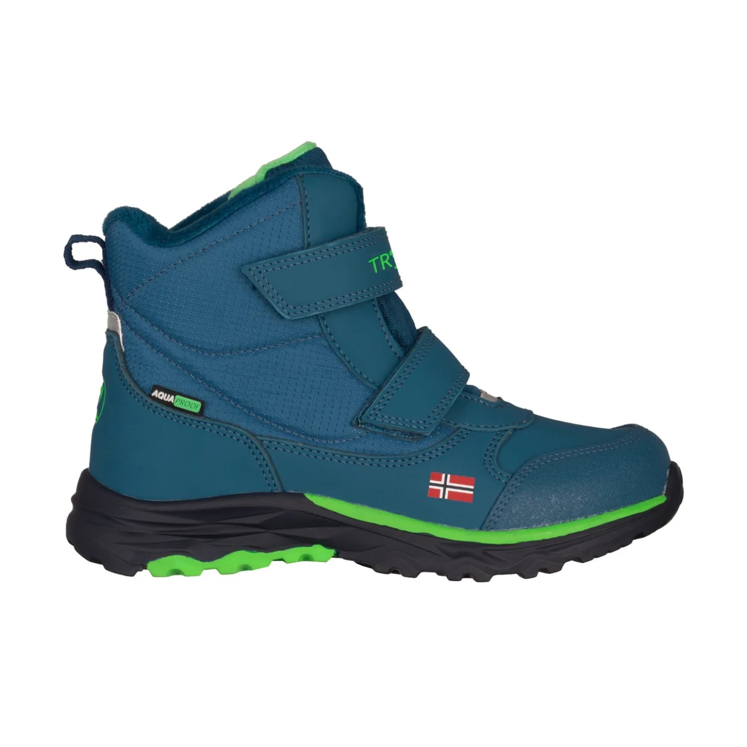 Детски зимни ботуши Trollkids Kid's Hafjell Winter Boots - Dark Marine / Fresh Green