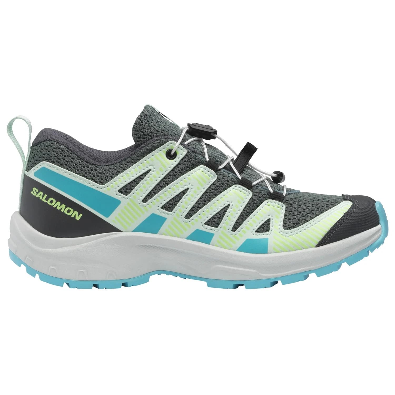 Детски мултиспорт обувки Salomon Kid's Xa Pro V8 Multisport shoes - North Atlantic / Metal / Blue Curacao