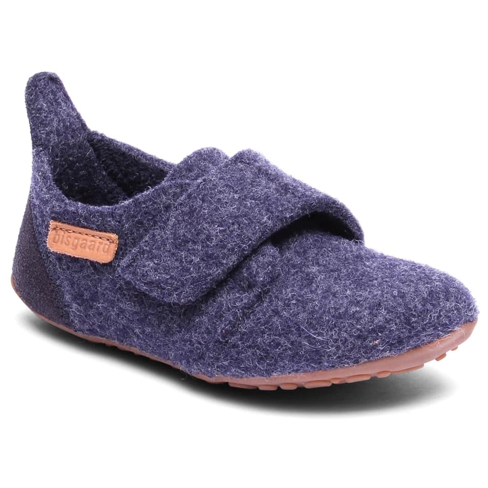 Детски пантофи Bisgaard Kid's Casual Wool Slippers - Blue