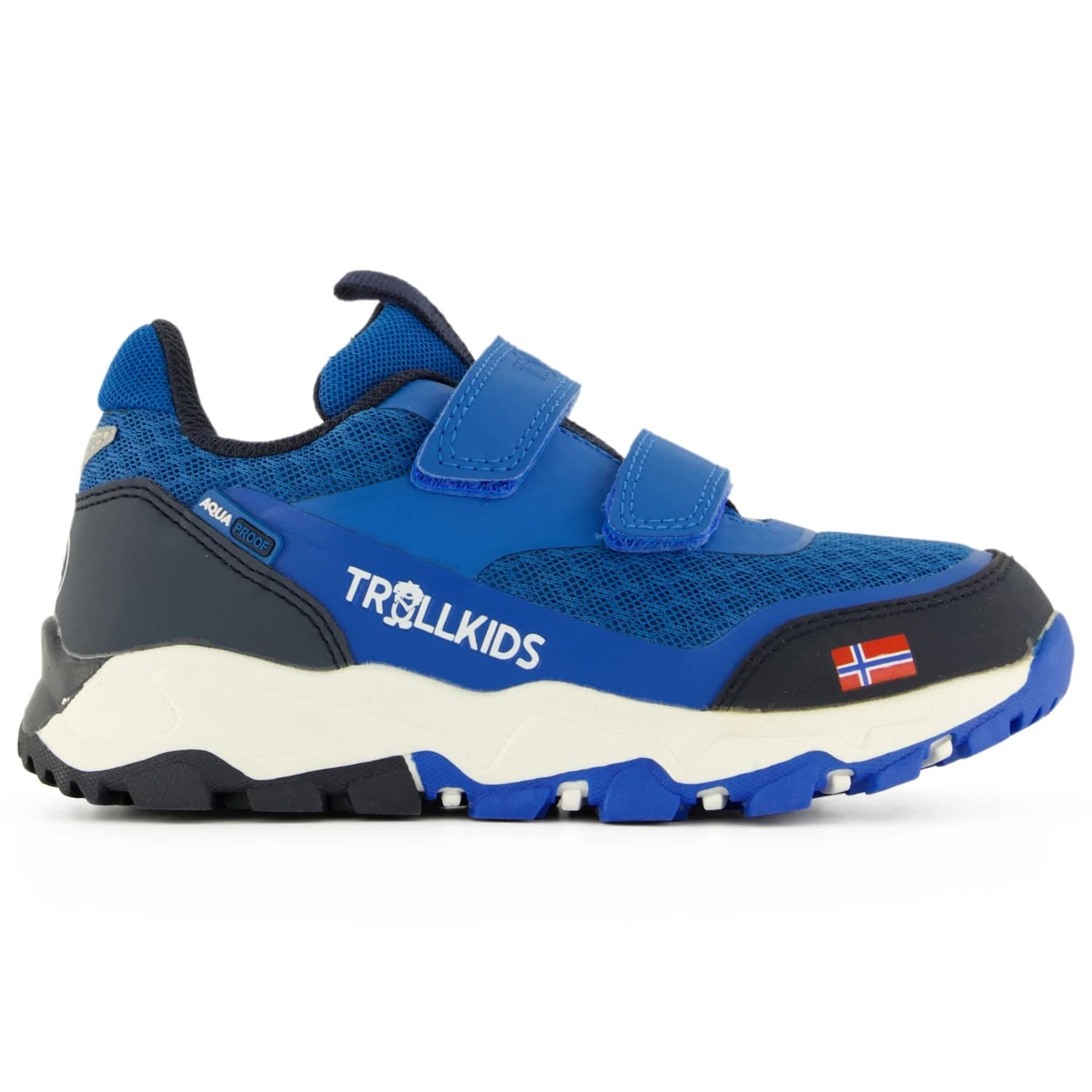 Детски мултиспорт обувки Trollkids Kid's Preikestolen Hiker Multisport shoes - Medium Blue / Navy