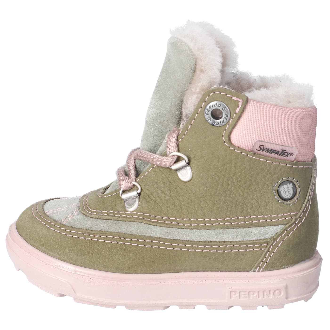 Детски зимни ботуши Pepino by ricosta Kid's Paolo Winter boots - Eucalyptus / Rose