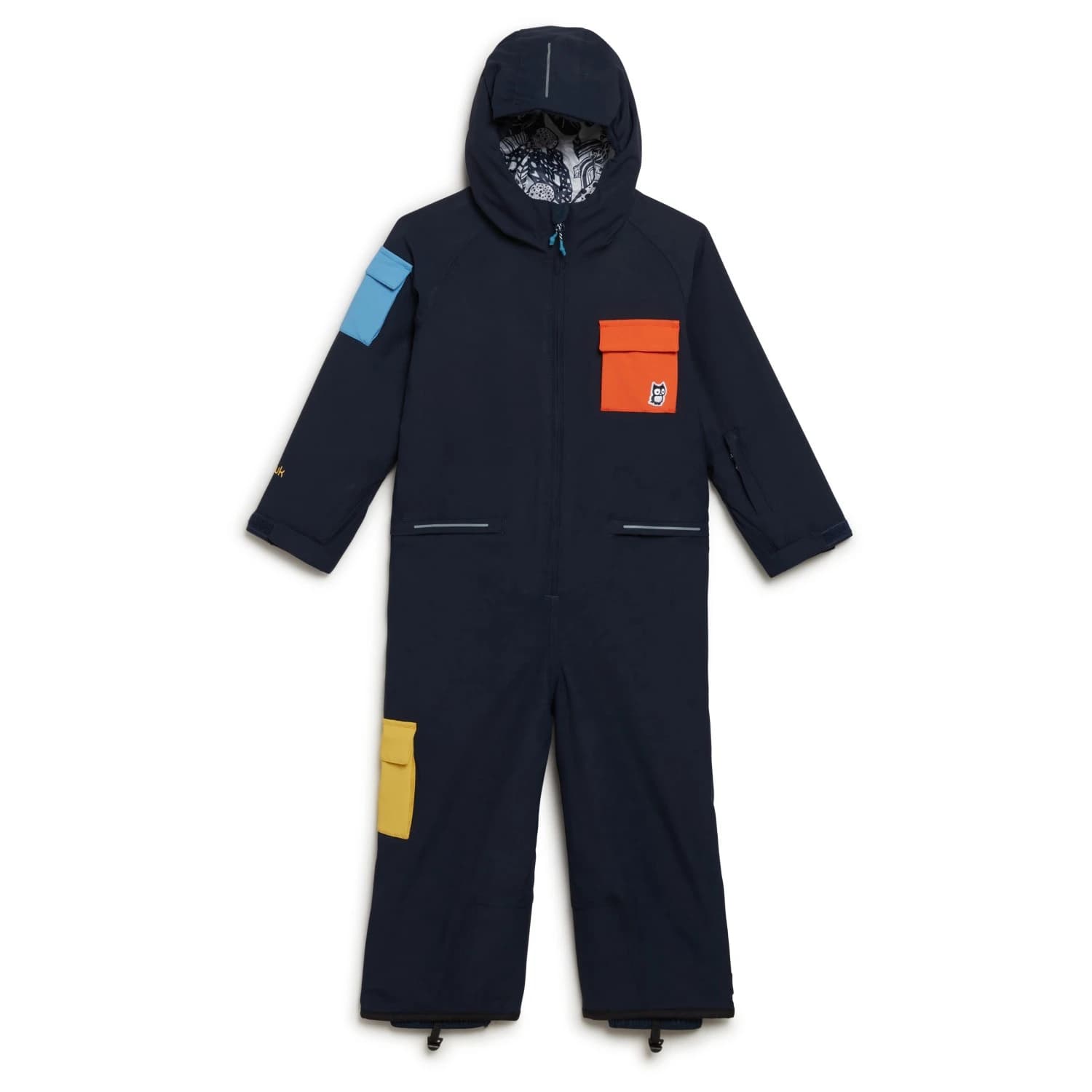 Детска грейка Namuk Kid's Quest Snow Overall Overall - True Navy / Corporate Red II