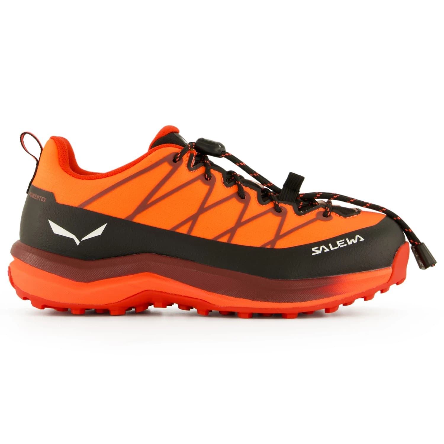 Детски мултиспорт обувки Salewa Kid's Wildfire 2 PTX Multisport shoes - Fluo Coral / Syrah