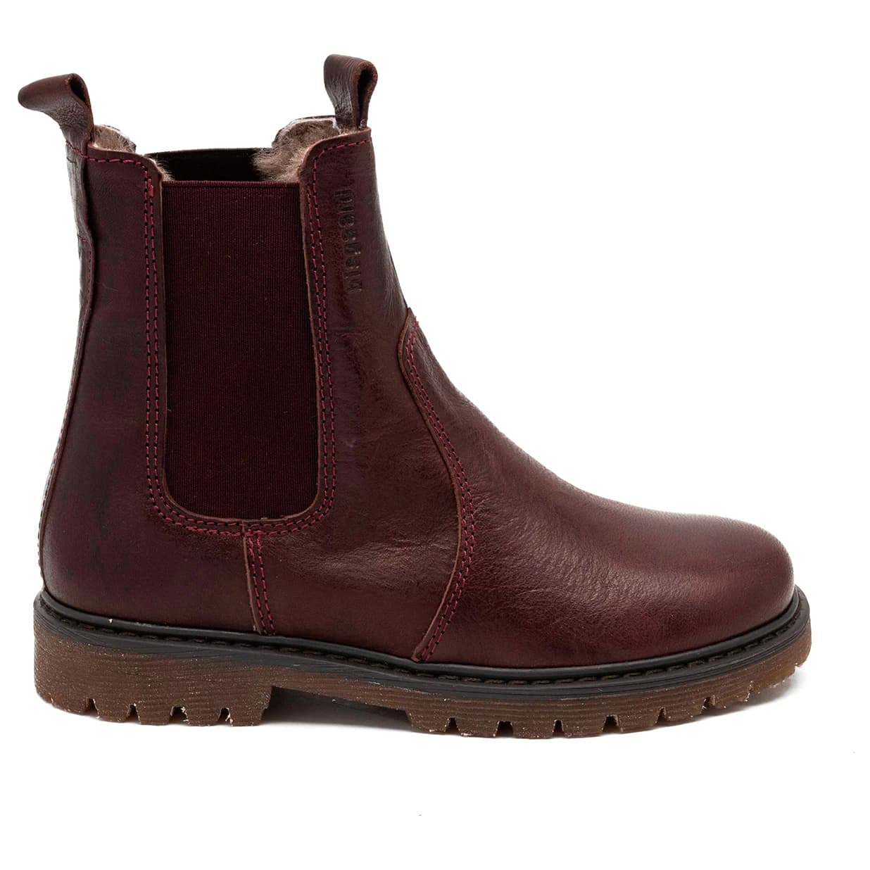 Детски зимни ботуши Bisgaard Kid's Neel Lamb Winter boots - Bordeaux