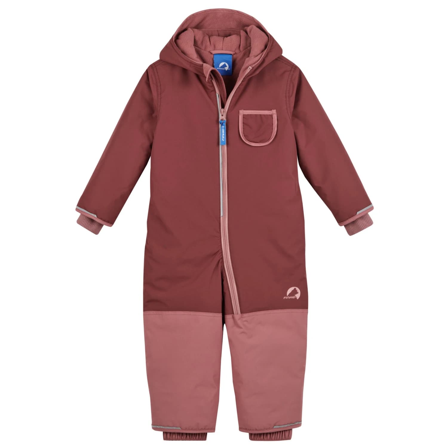 Детска грейка Finkid Kid's Pikku Winter Sport Overall - Cranberry / Cedar