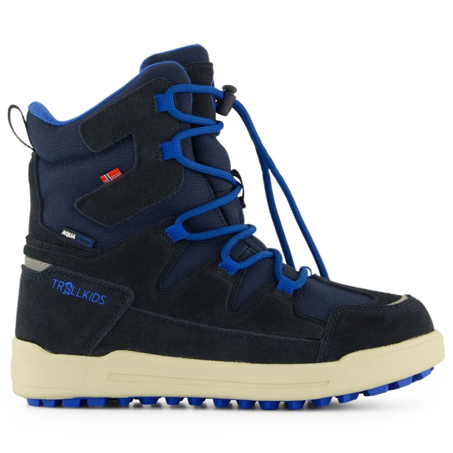 Детски зимни ботуши Trollkids Kid's Finnmark Winter Boots - Navy / Medium Blue