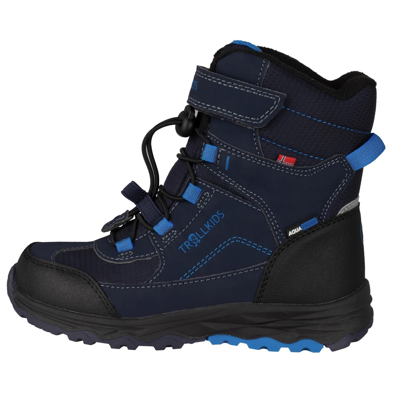 Детски зимни ботуши Trollkids Kid's Hafjell Winter Boots XT Winter boots - Navy / Medium Blue / Black
