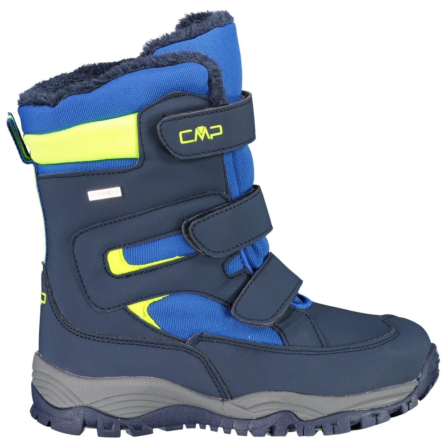 Детски зимни ботуши CMP Kid's Hexis Snow Boot Waterproof Winter boots - Black Blue