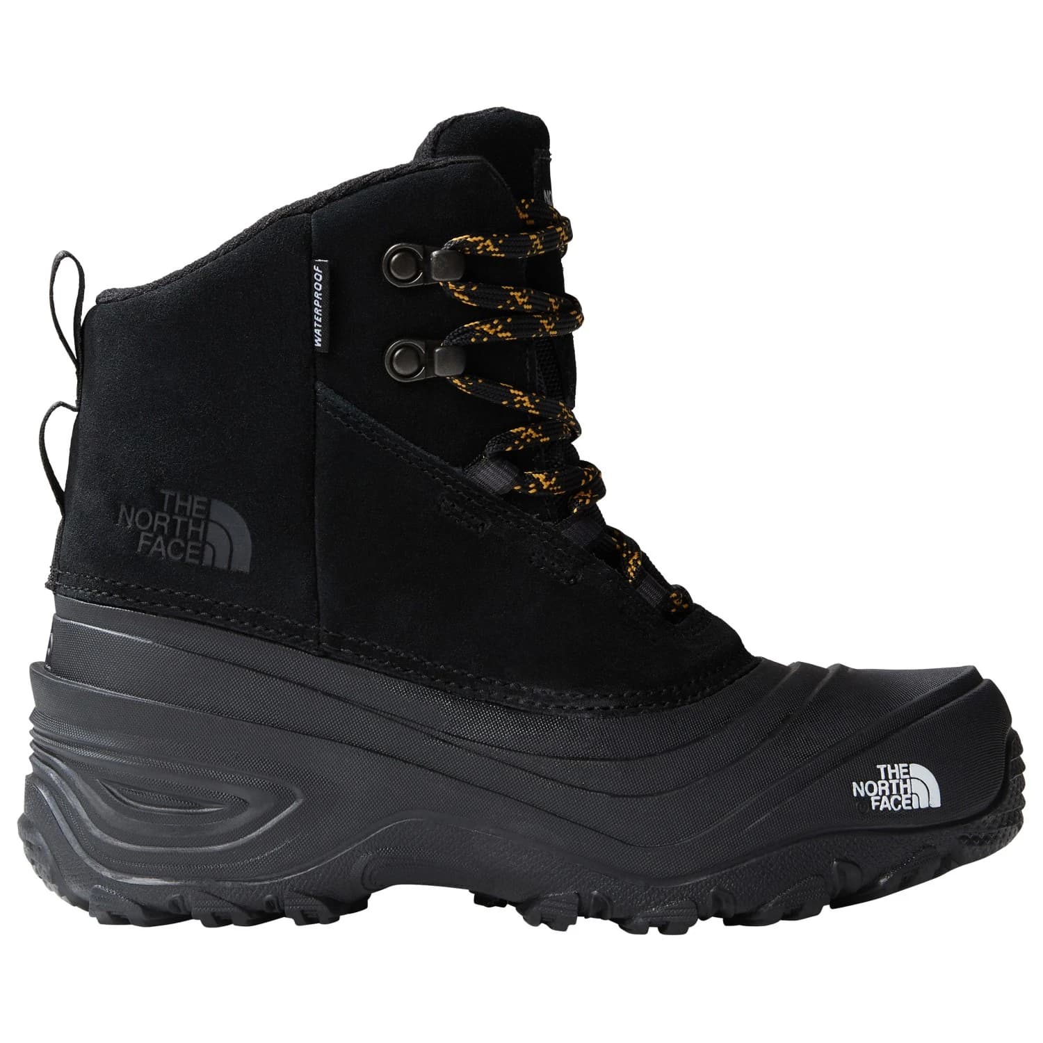 Зимни ботуши The North Face Youth's Chilkat V Lace WP Winter boots - TNF Black / TNF Black
