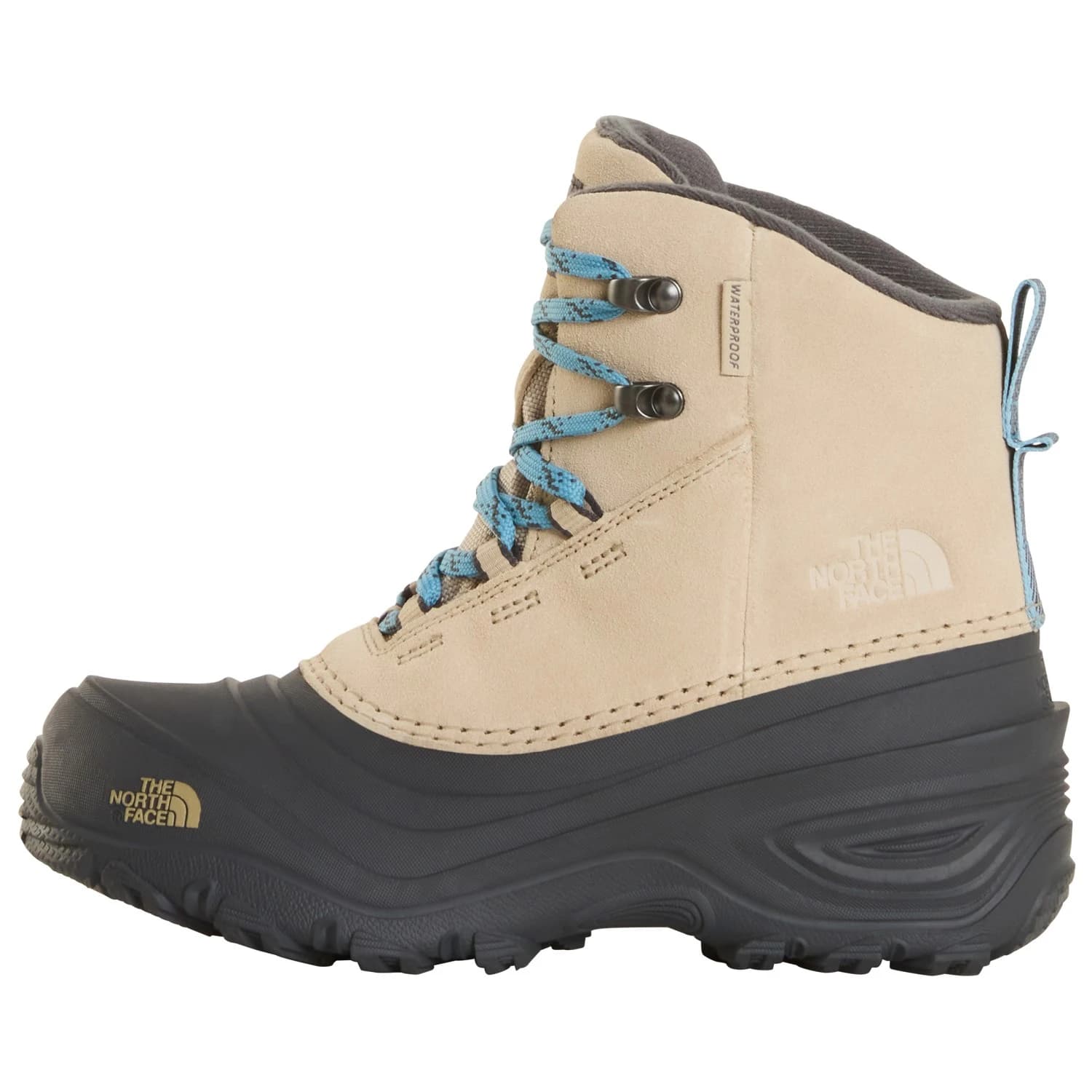 Зимни ботуши The North Face Youth's Chilkat V Lace WP Winter boots - Timeless Taupe / Pale Teal