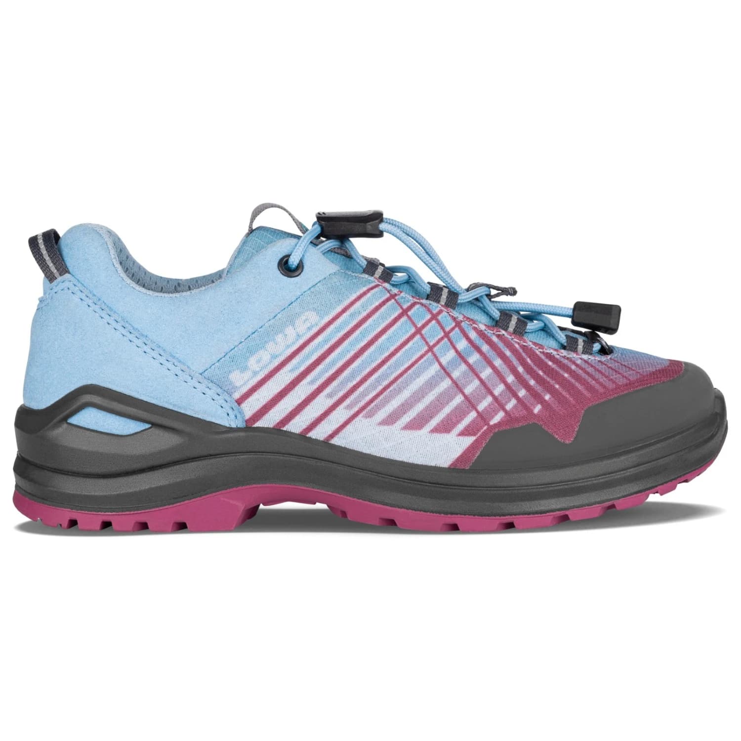 Детски мултиспорт обувки Lowa Kid's Carezza GTX Lo Multisport shoes - Iceblue / Berry