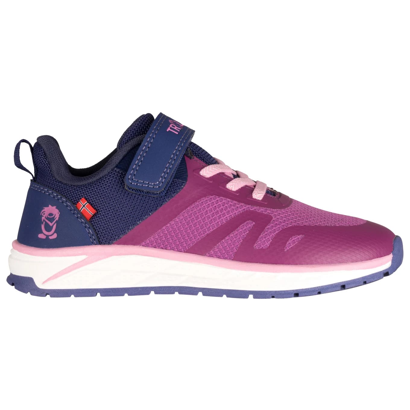 Детски ежедневни обувки Trollkids Kid's Alesund Sneaker Casual shoes - Mallow Pink / Violet Blue / Wild Rose