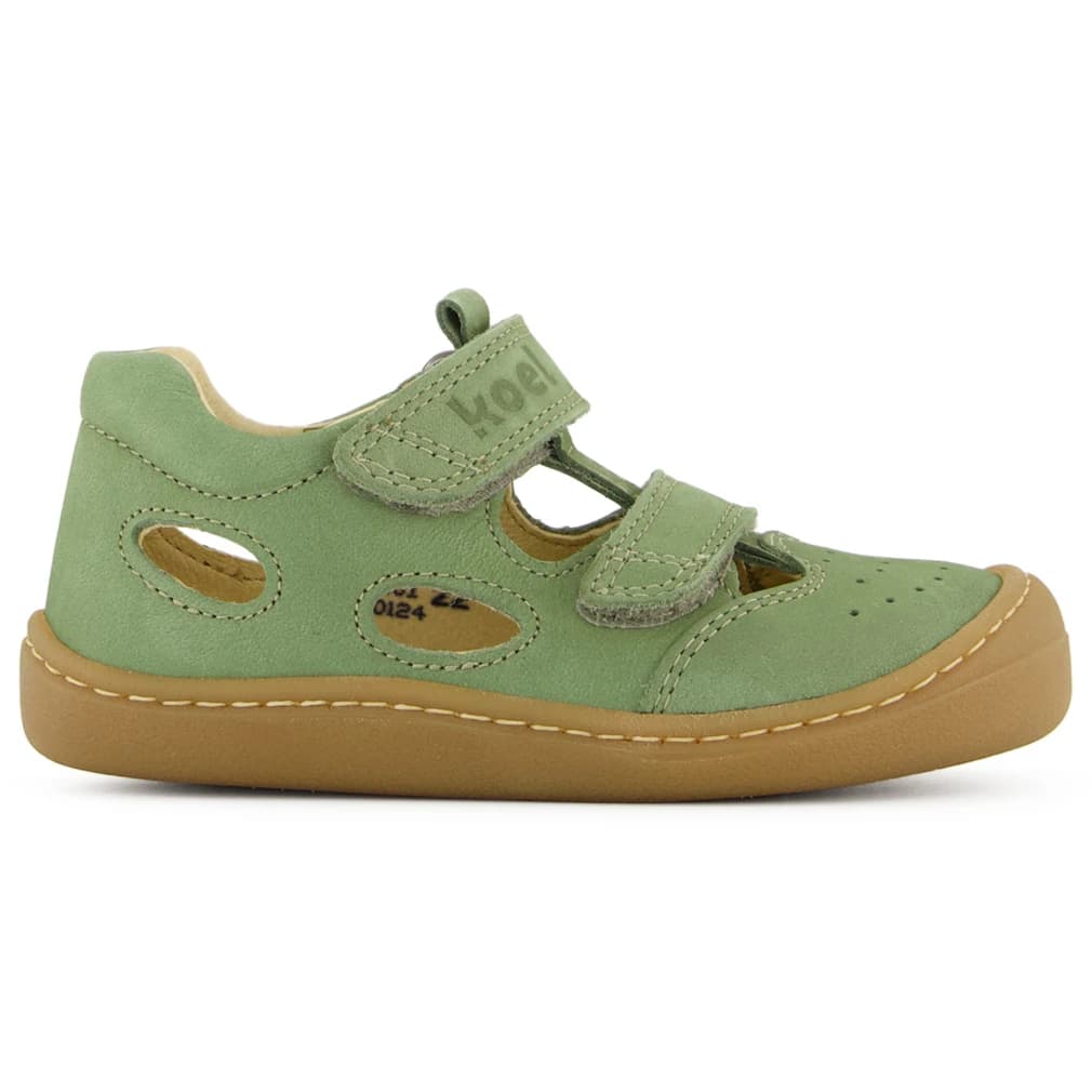 Детски обувки barefoot Koel Kid's Bep Barefoot shoes - Olive