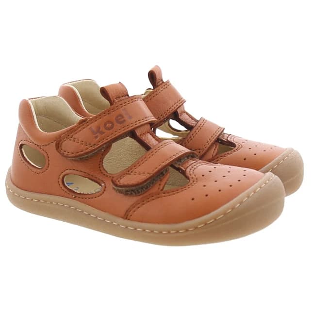 Детски обувки barefoot Koel Kid's Bep Barefoot shoes - Cognac