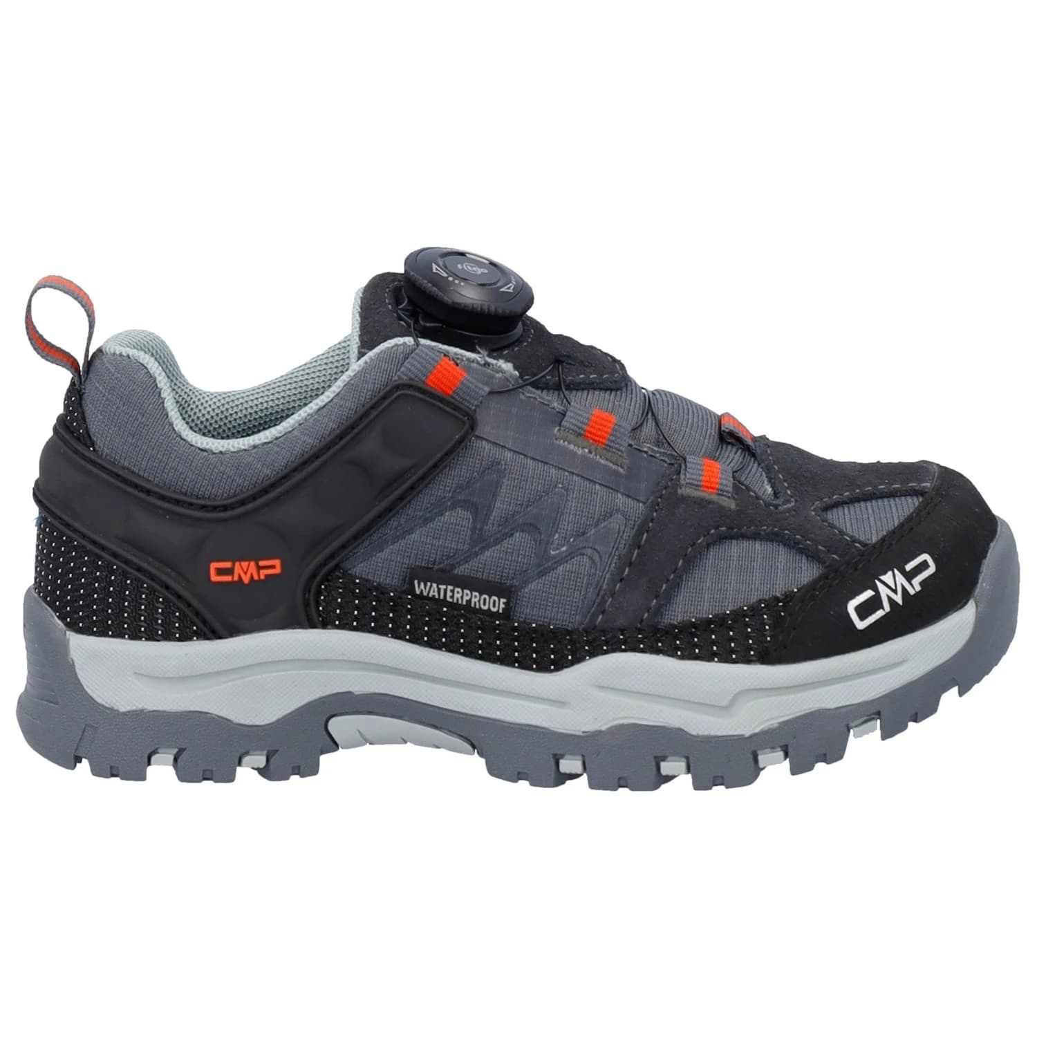 Детски мултиспорт обувки CMP Kid's Kiruna Fitgo WP Multisport shoes - Grey / Orange