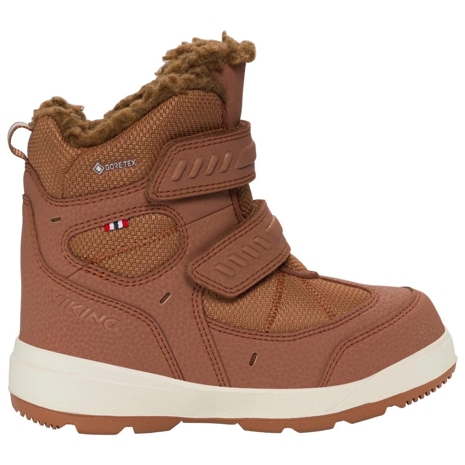 Детски зимни ботуши Viking Kid's Toasty Warm GTX 2V Winter boots - Cognac