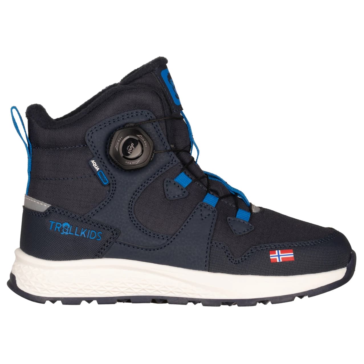Детски зимни ботуши Trollkids Kid's Bergen Winter Mid Cut Winter boots - Navy / Medium Blue
