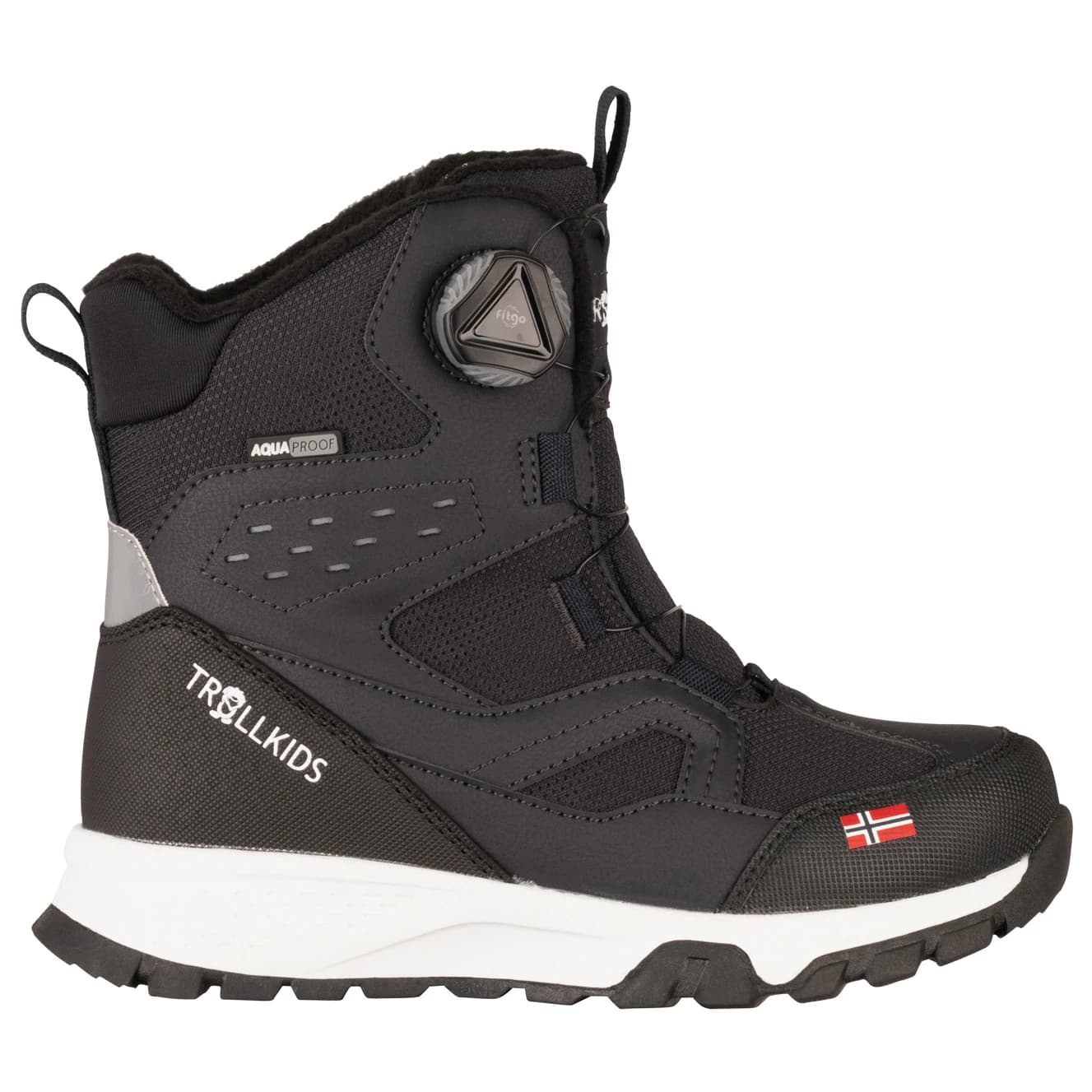 Детски зимни ботуши Trollkids Kid's Kirkenes Winter Boots - Black