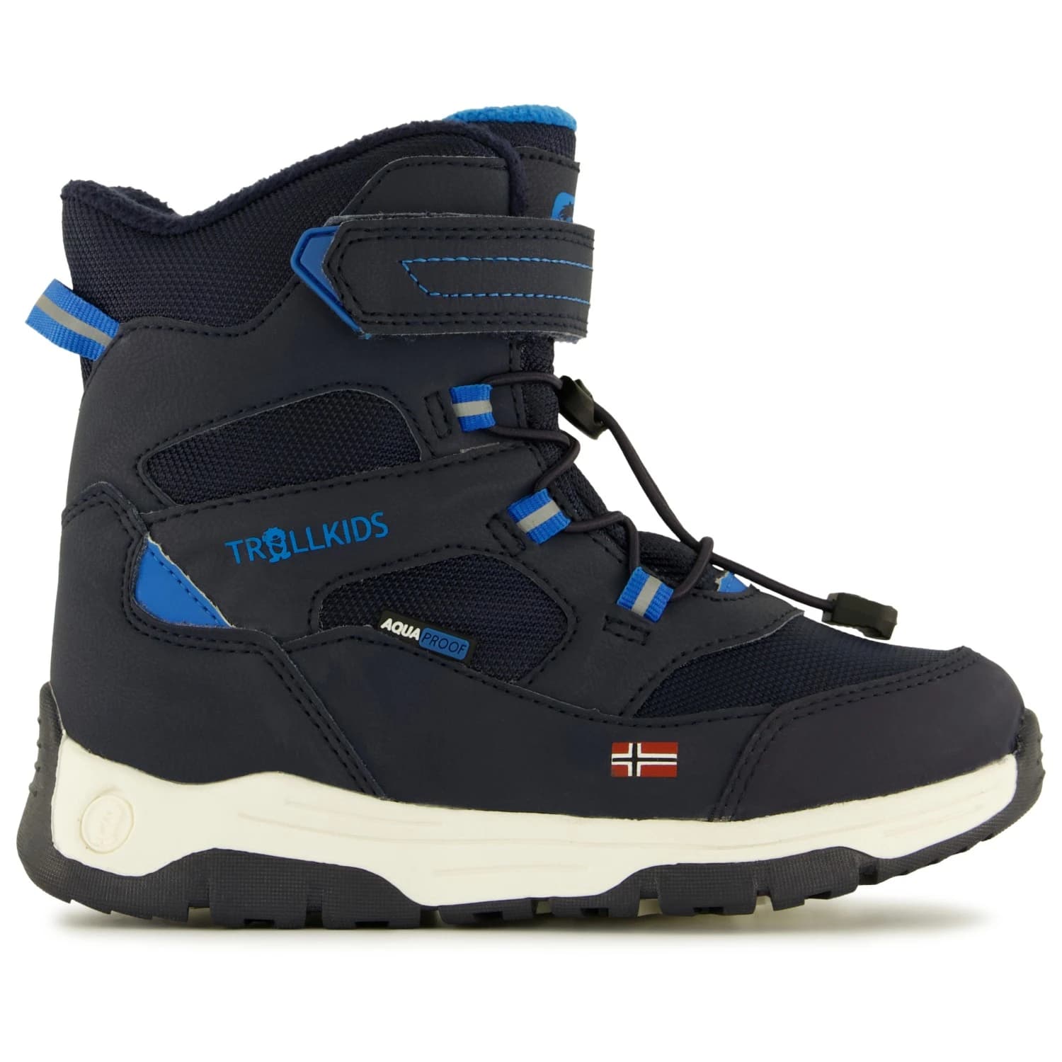 Детски зимни ботуши Trollkids Kid's Lofoten Winter Boots Pro Winter boots - Navy / Medium Blue