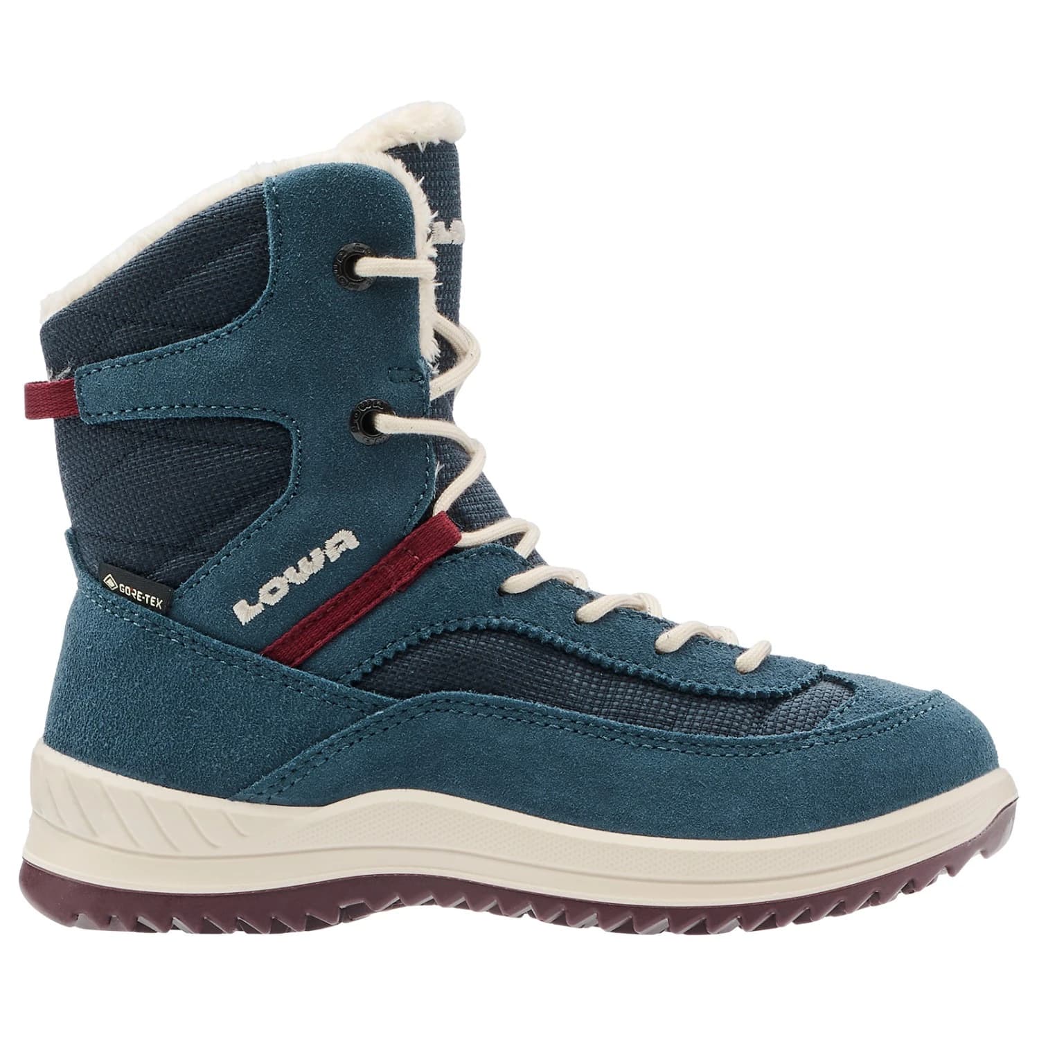 Детски зимни ботуши Lowa Kid's Ella GTX Hi Junior Winter boots - Navy / Red
