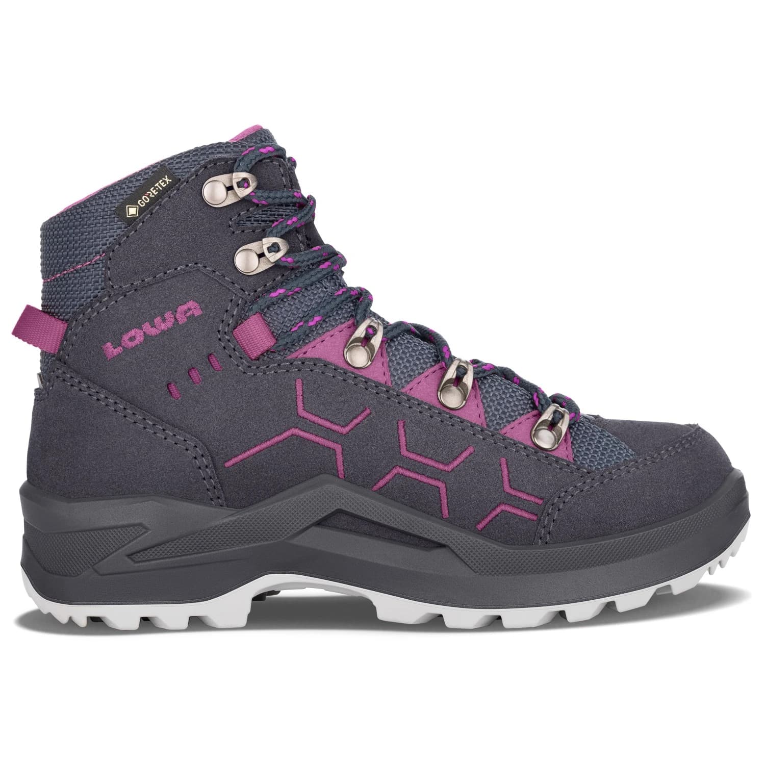 Детски туристически обувки Lowa Kid's Kody Evo GTX Mid Junior Walking boots - Navy / Berry